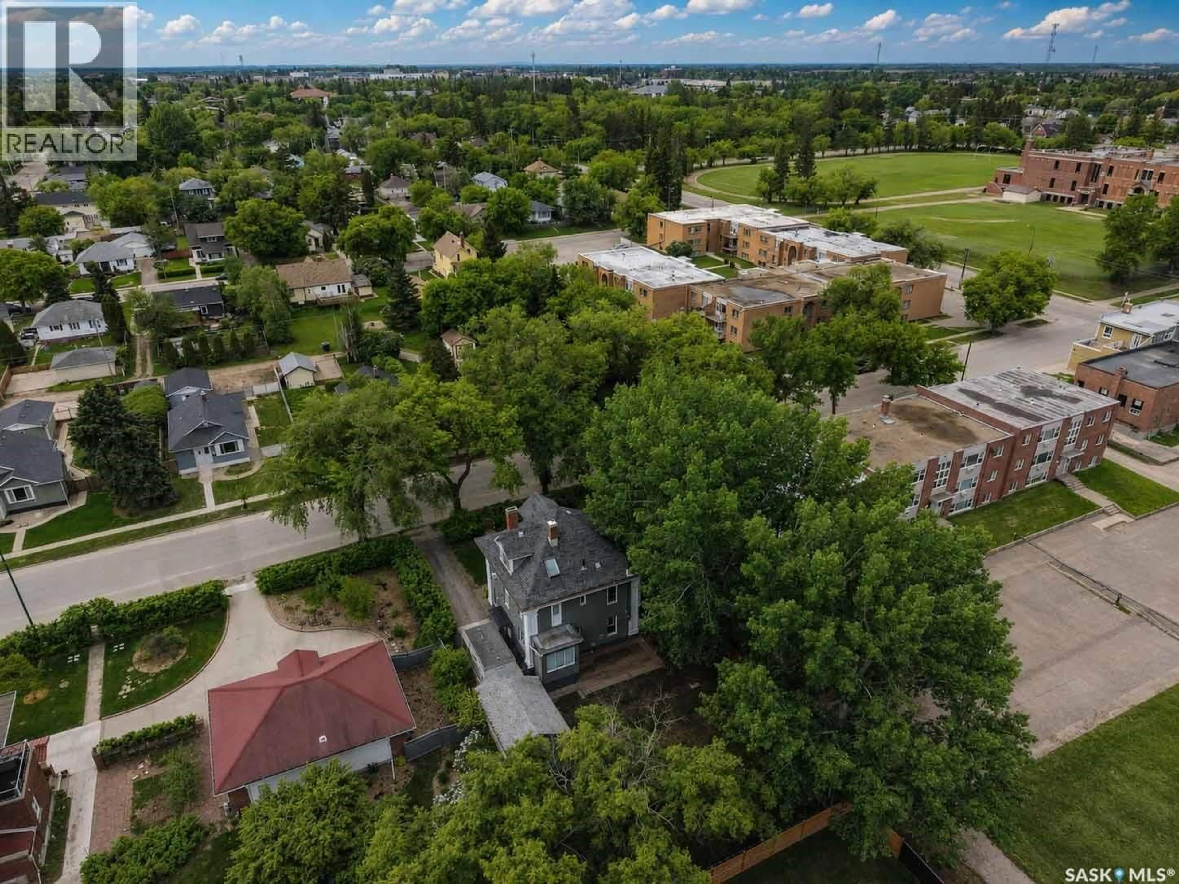 A pic from outside/outdoor area/front of a property/back of a property/a pic from drone, street for 42 20TH STREET, Prince Albert Saskatchewan S6V1K4