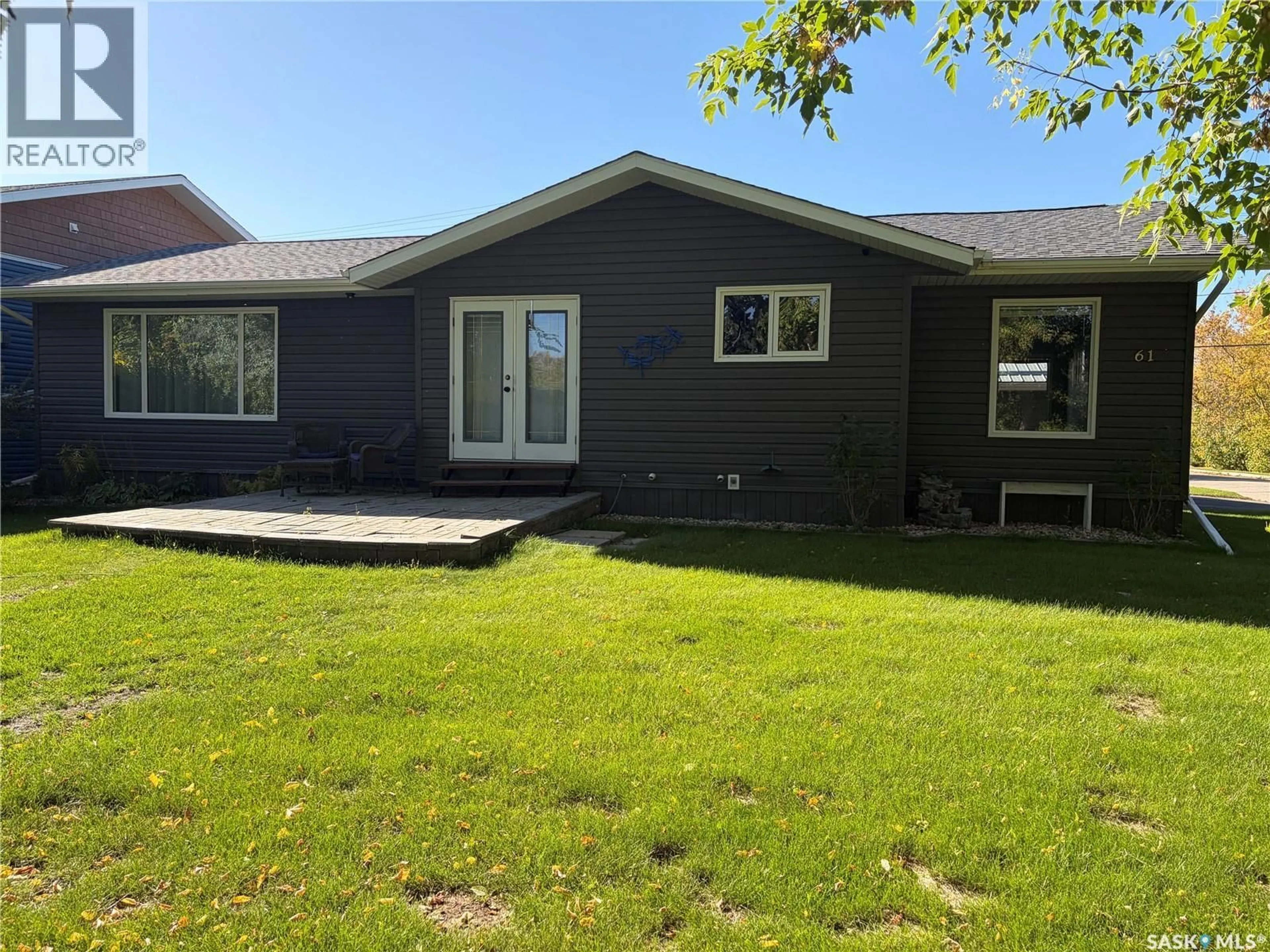 A pic from outside/outdoor area/front of a property/back of a property/a pic from drone, unknown for 61 2ND STREET, Wadena Saskatchewan S0A4J0