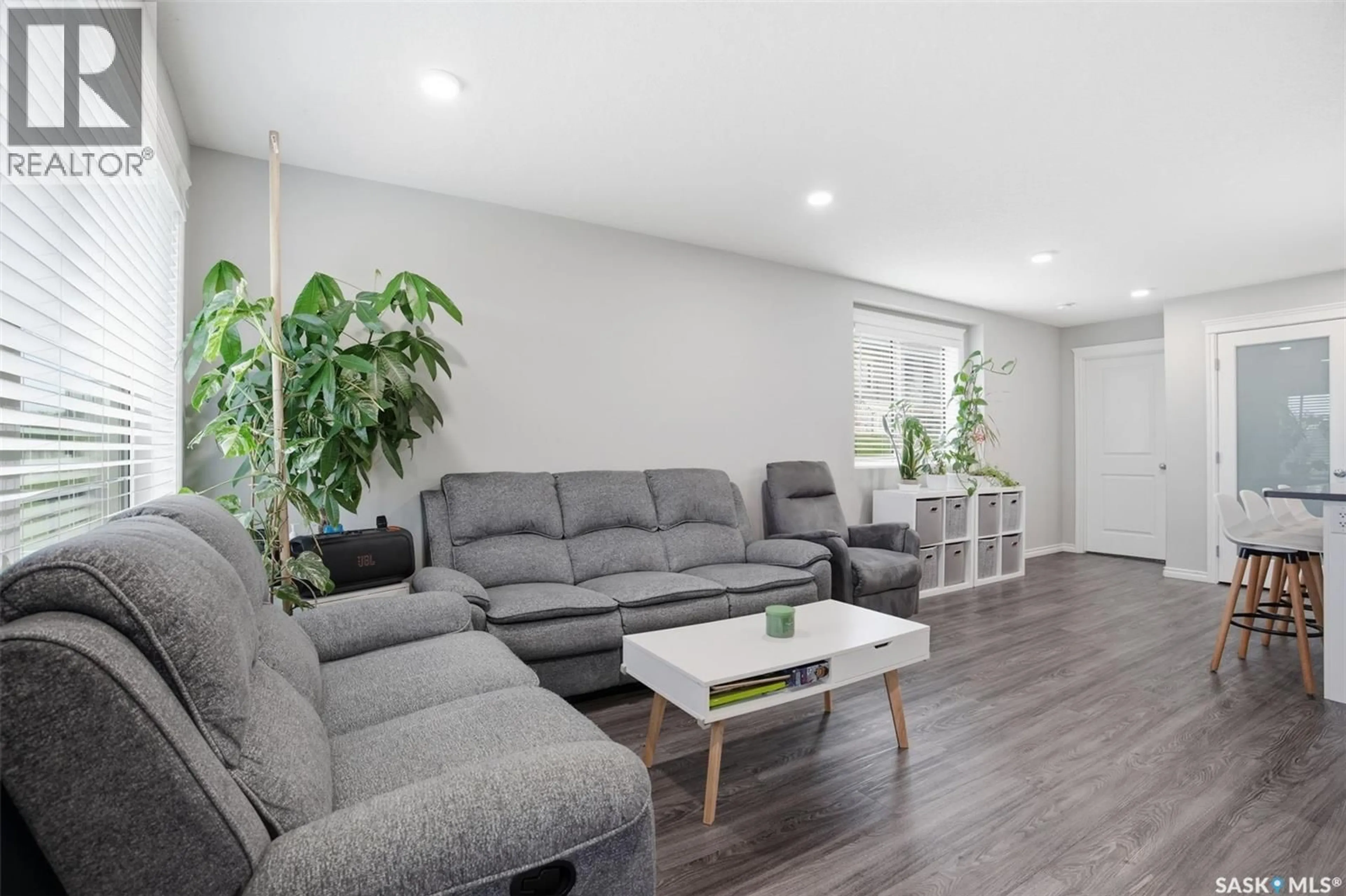 Living room with furniture, unknown for 306 - 110 AKHTAR BEND, Saskatoon Saskatchewan S7W0Y9