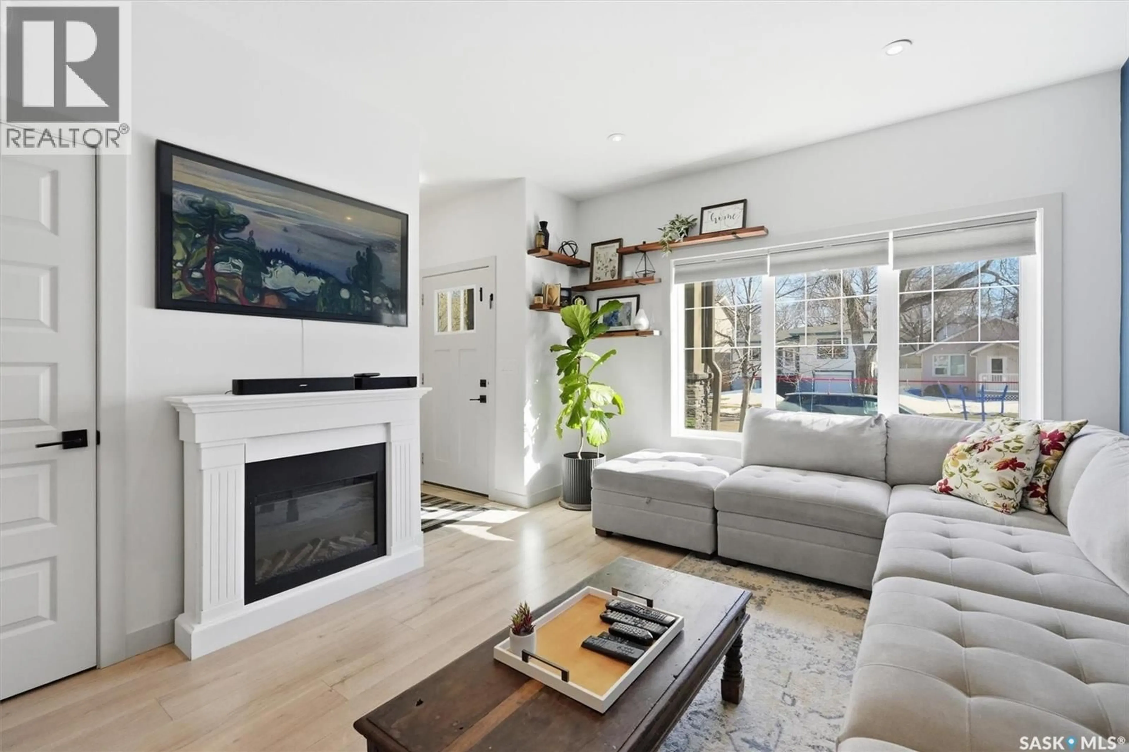Living room with furniture, unknown for 111 2ND STREET, Saskatoon Saskatchewan S7H1N3