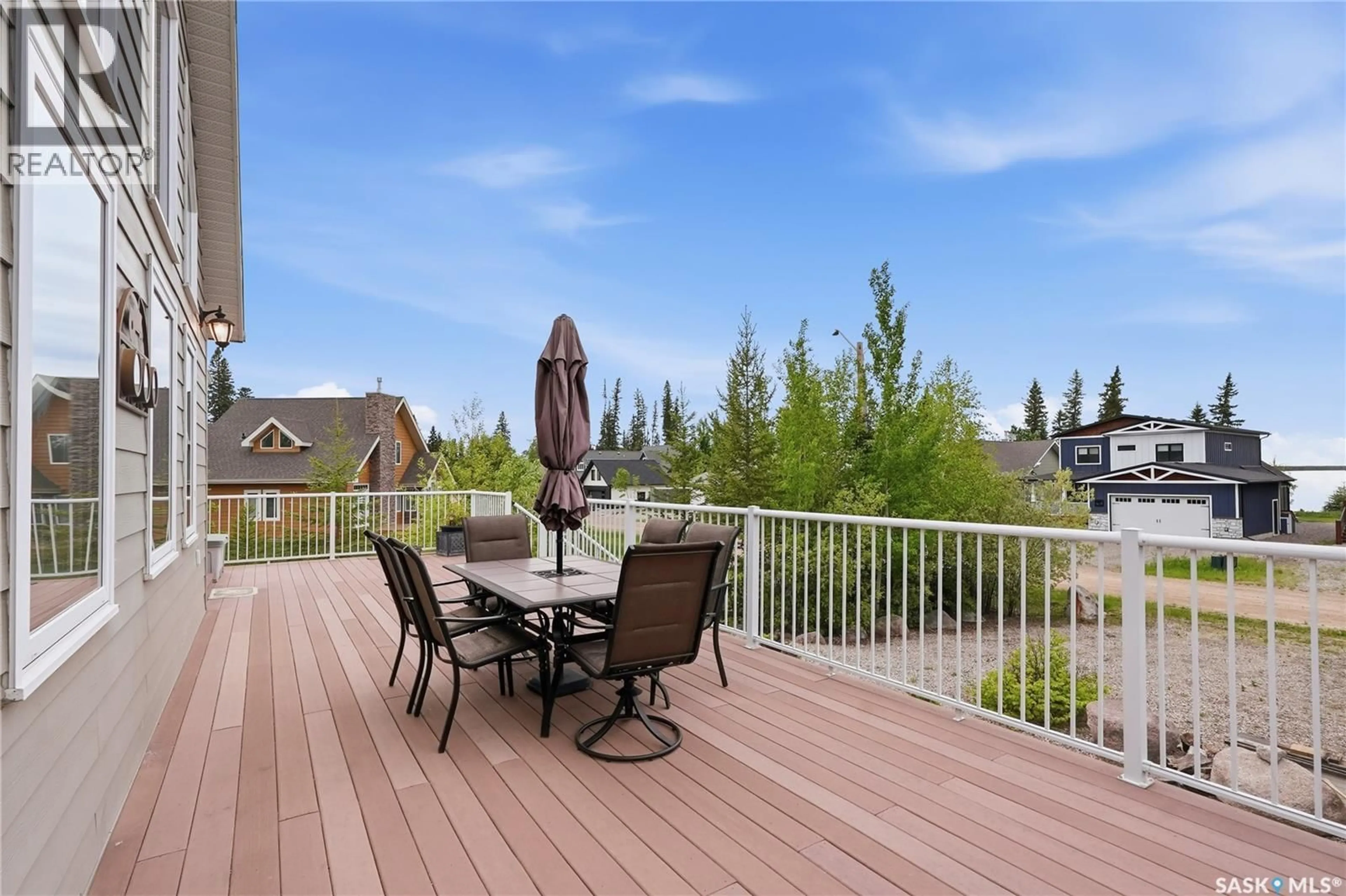 Patio, mountain view for 10 ISLANDER DRIVE, Candle Lake Saskatchewan S0J3E0