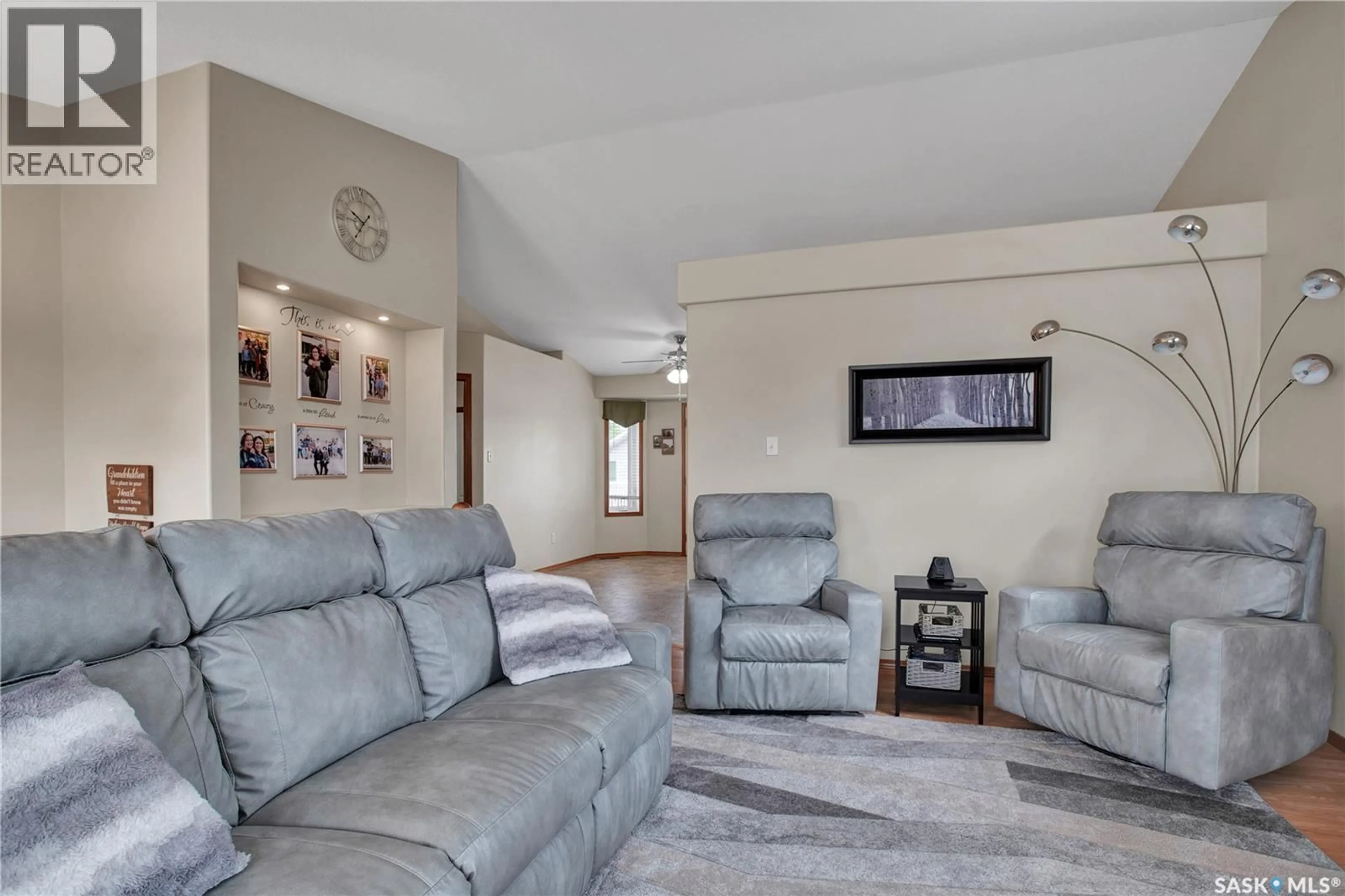 Living room with furniture, unknown for 702 GRABOWSKI CRESCENT, Warman Saskatchewan S0K4S0