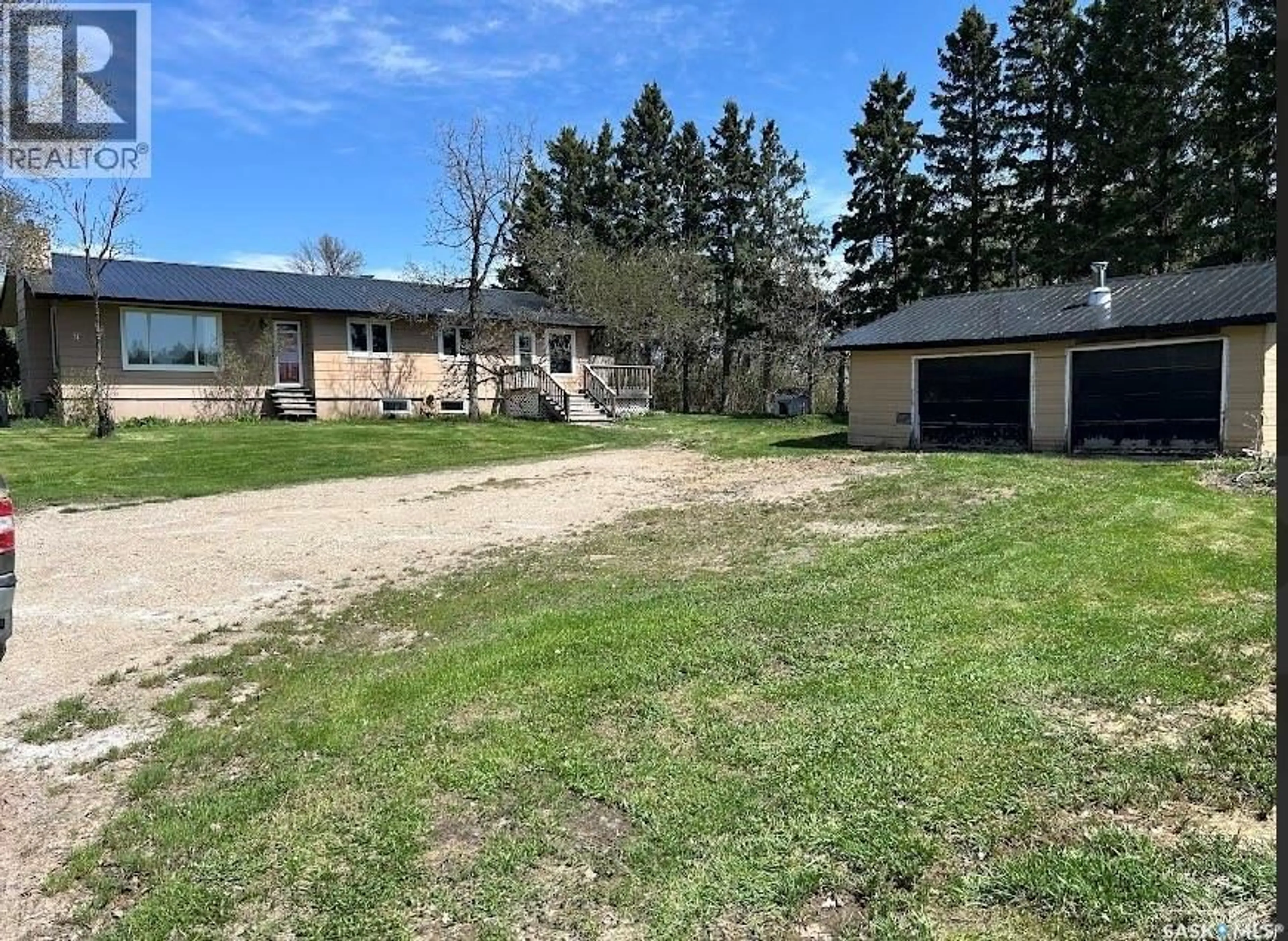 A pic from outside/outdoor area/front of a property/back of a property/a pic from drone, unknown for INVERMAY ACREAGE, Invermay Rm No. 305 Saskatchewan S0A1M0