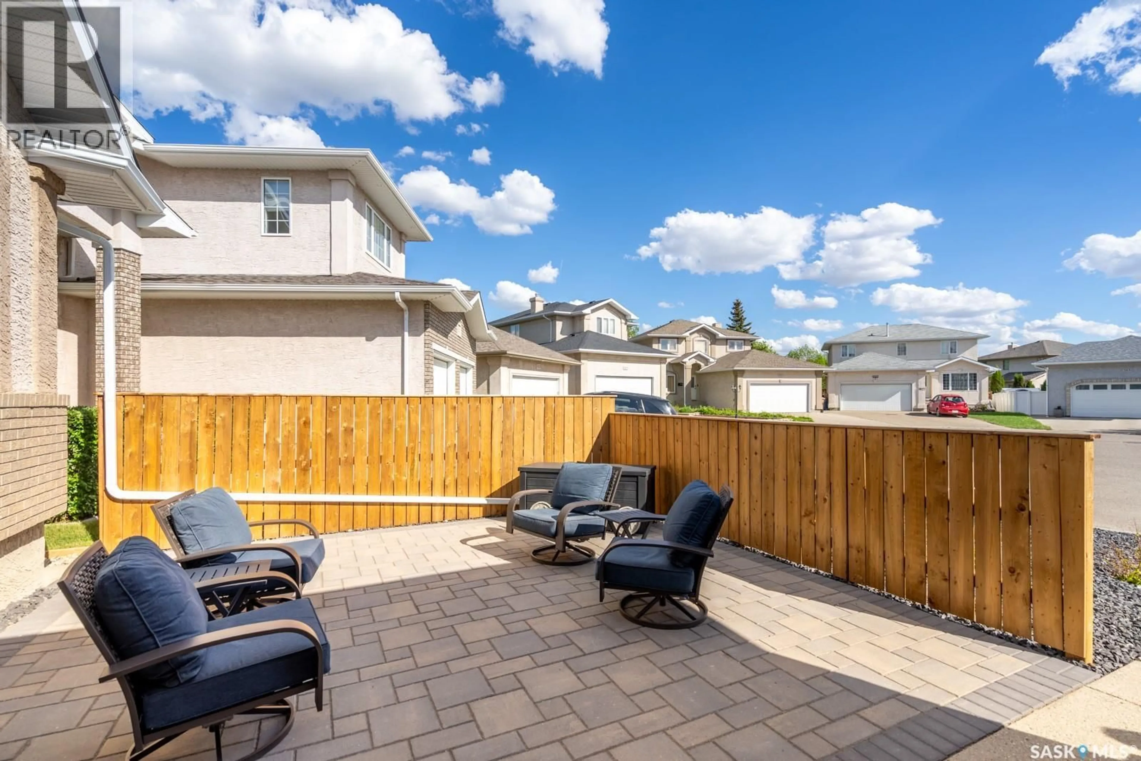Patio, street for 3807 BRITANNIA PLACE, Regina Saskatchewan S4V2Z6