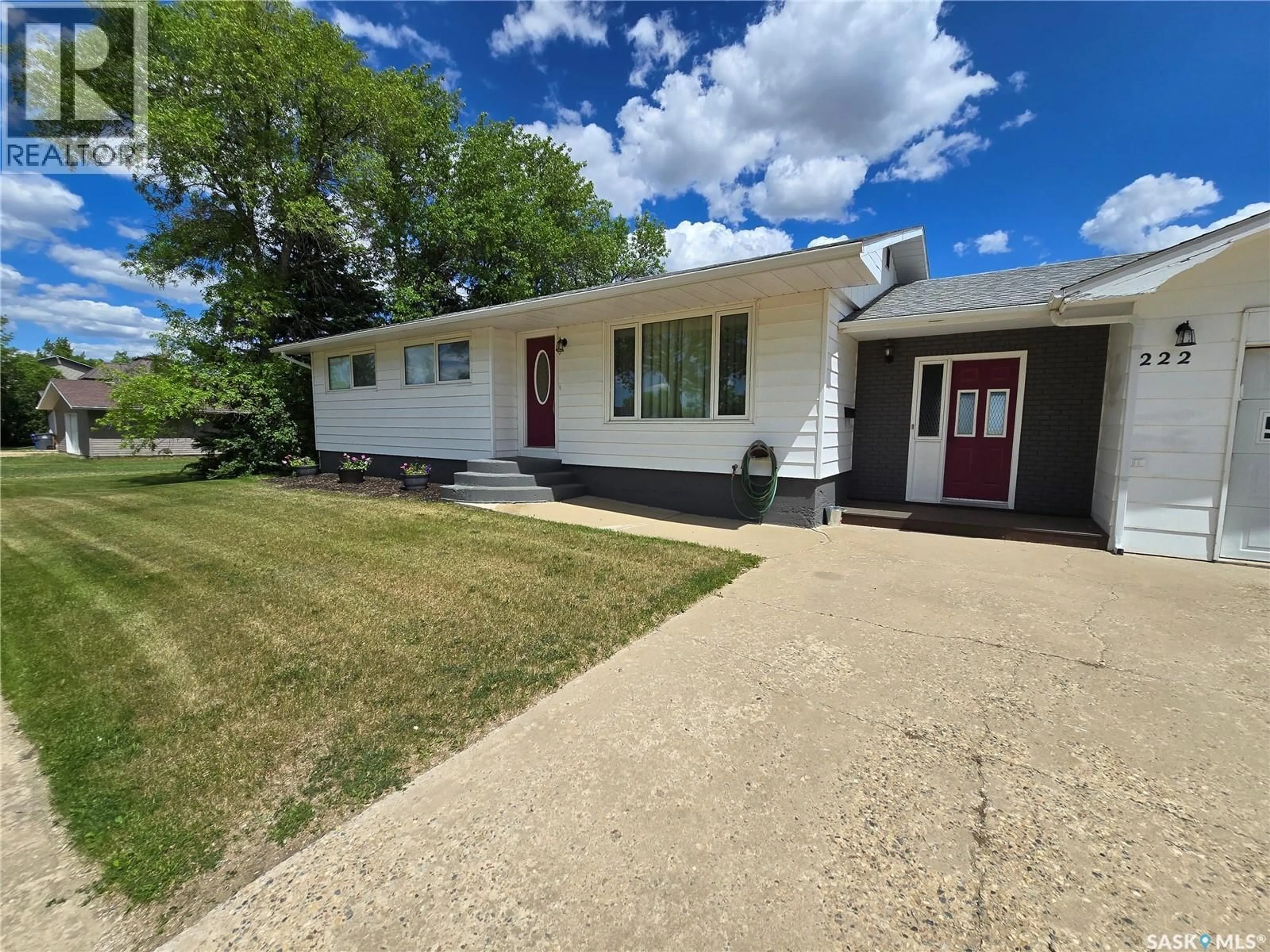 A pic from outside/outdoor area/front of a property/back of a property/a pic from drone, street for 222 TORBAY STREET, Torquay Saskatchewan S0C2L0