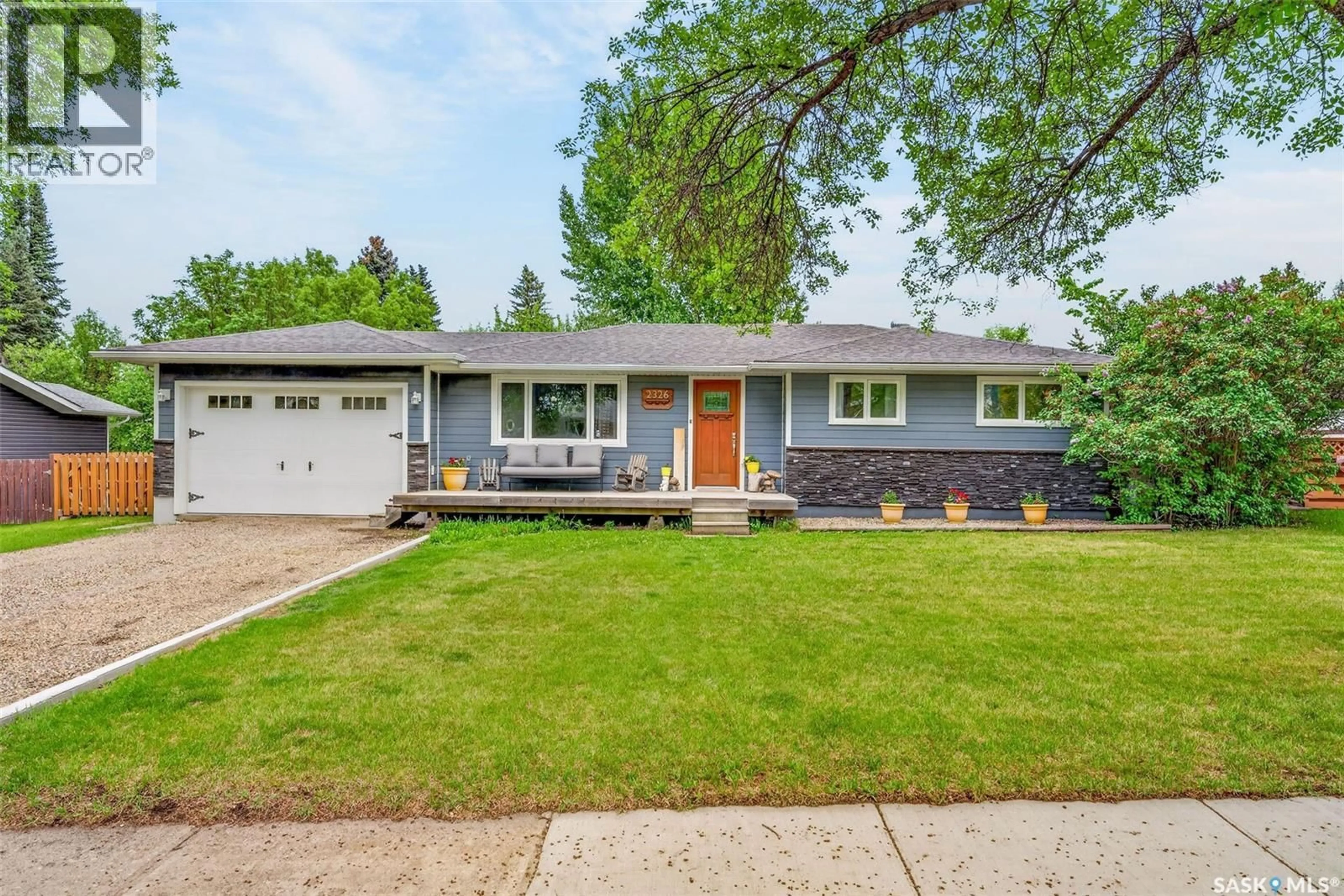 Home with vinyl exterior material, street for 2326 MCDONALD AVENUE, Prince Albert Saskatchewan S6V2V6