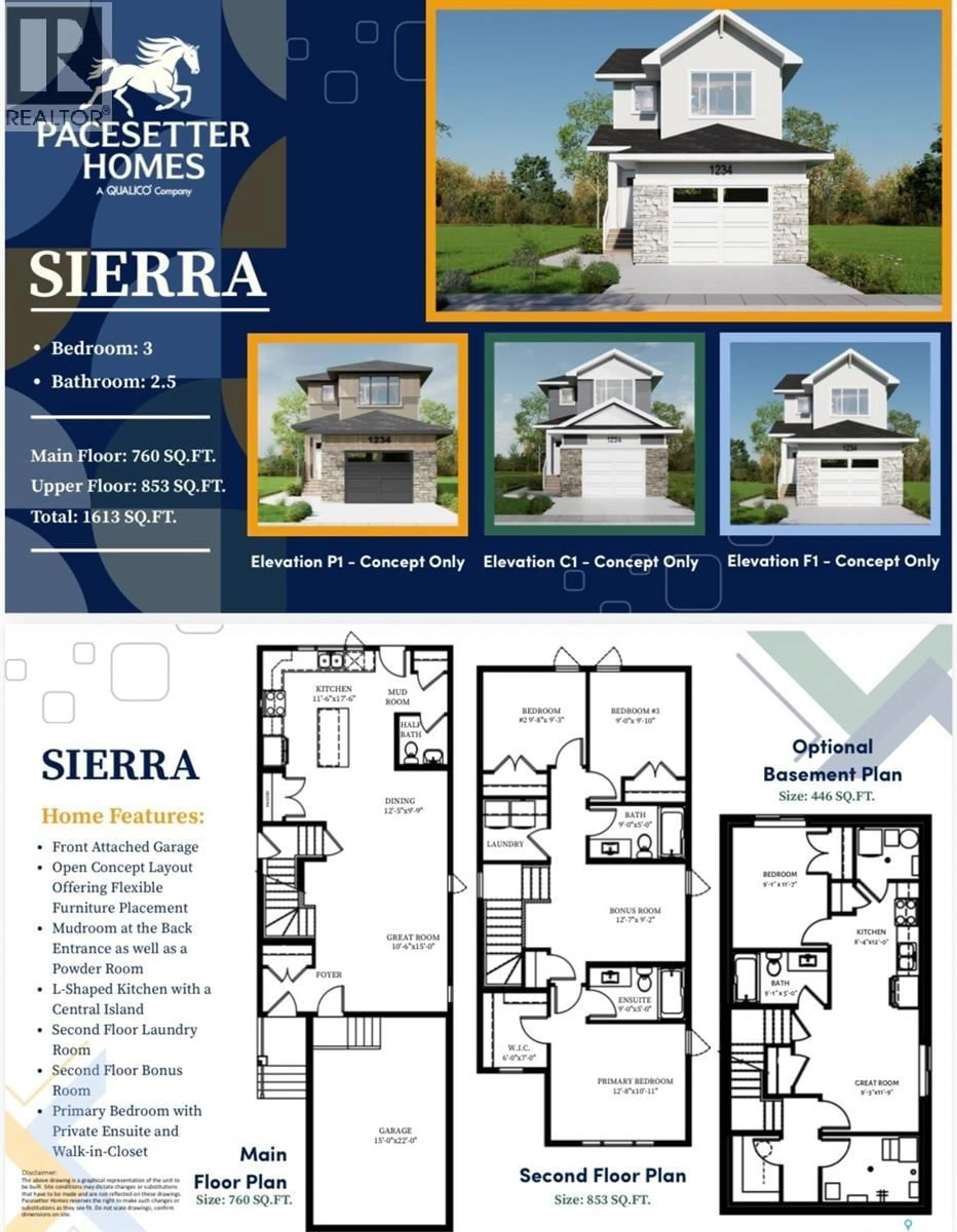 Floor plan for 8649 WHEAT CRESCENT, Regina Saskatchewan S4Y0H3