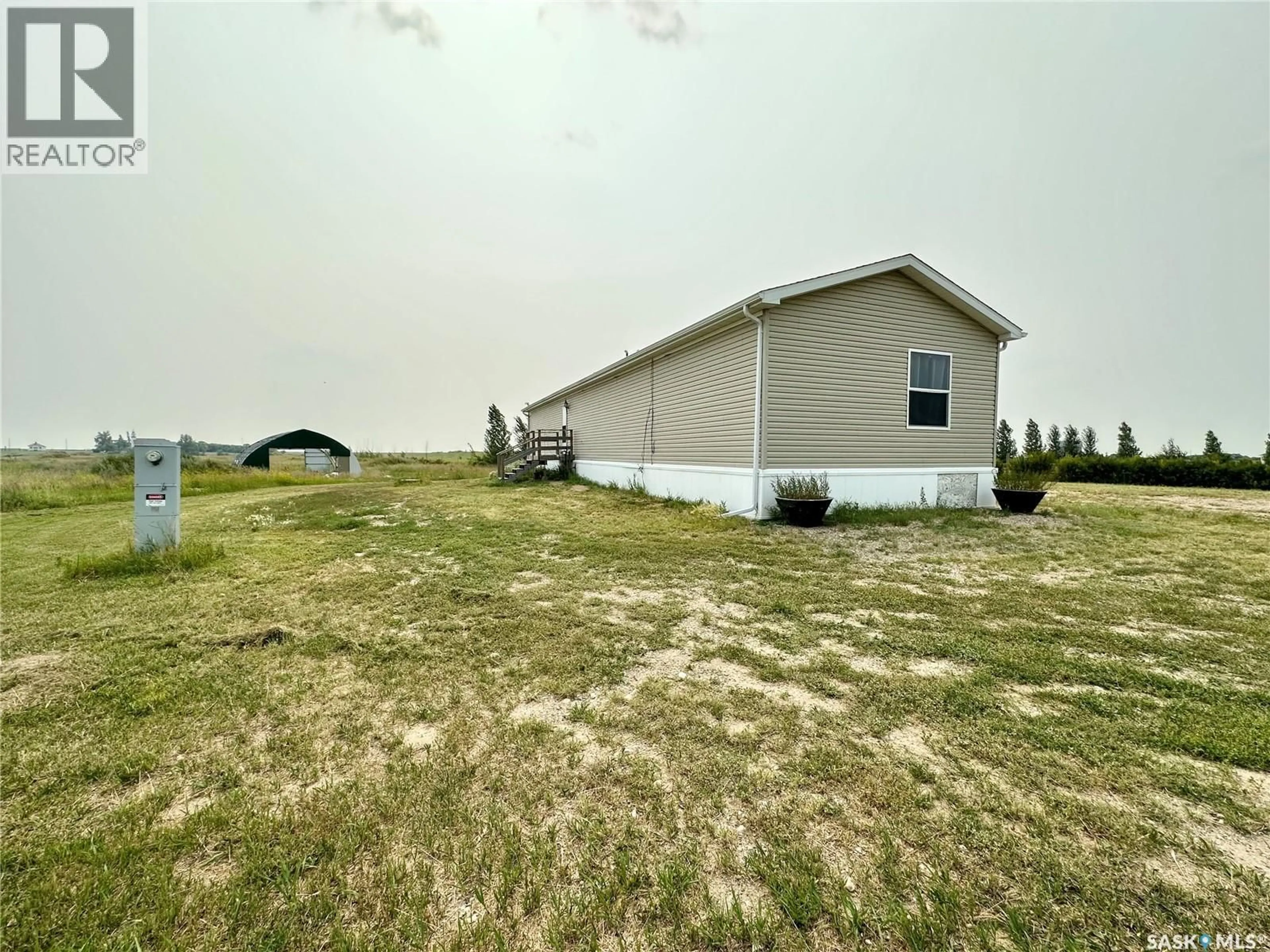 A pic from outside/outdoor area/front of a property/back of a property/a pic from drone, water/lake/river/ocean view for SAINT PETERS ACREAGE, Lajord Rm No. 128 Saskatchewan S0G2V0