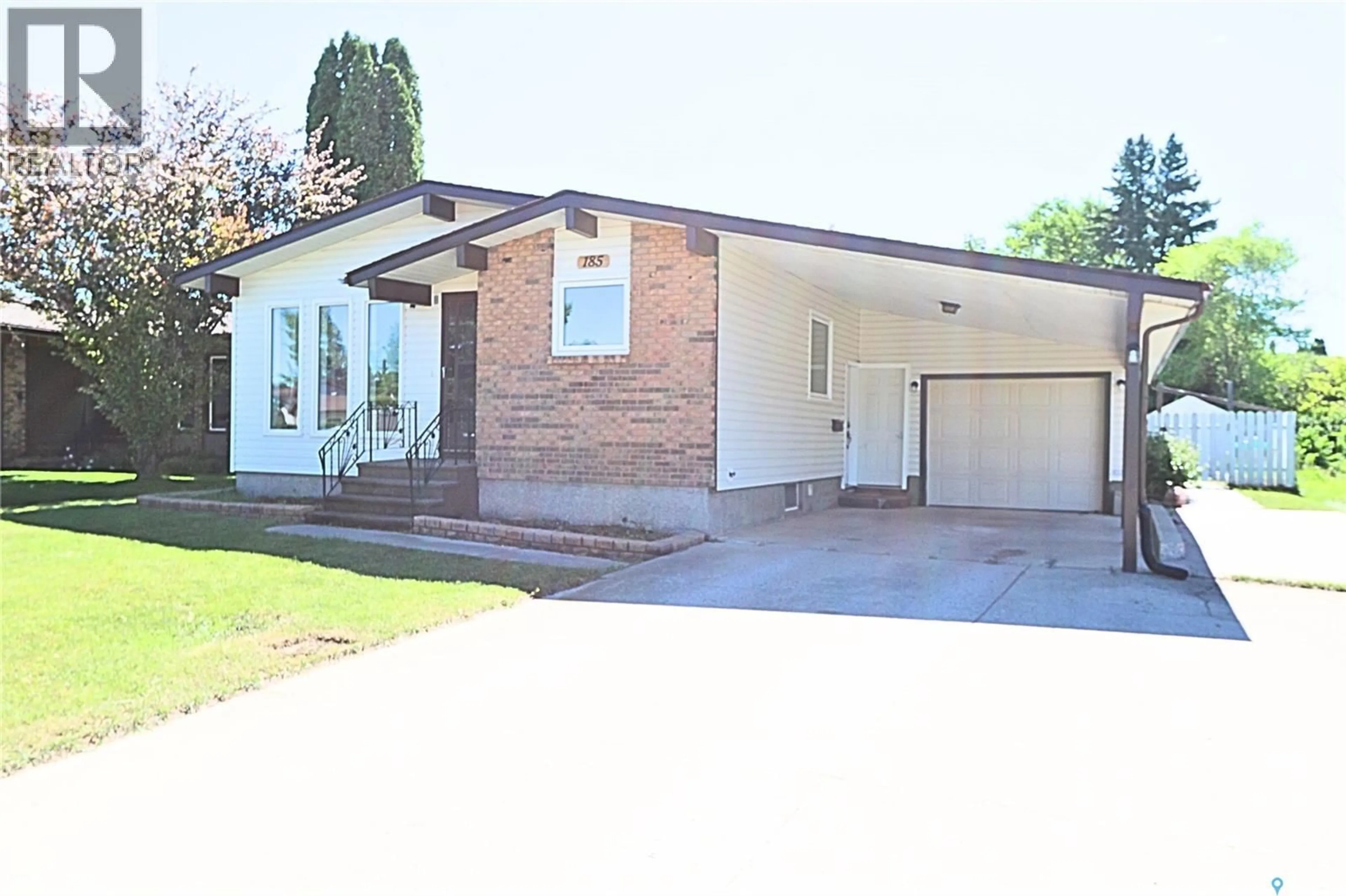 Home with brick exterior material, street for 185 MCBURNEY DRIVE, Yorkton Saskatchewan S3N3N1