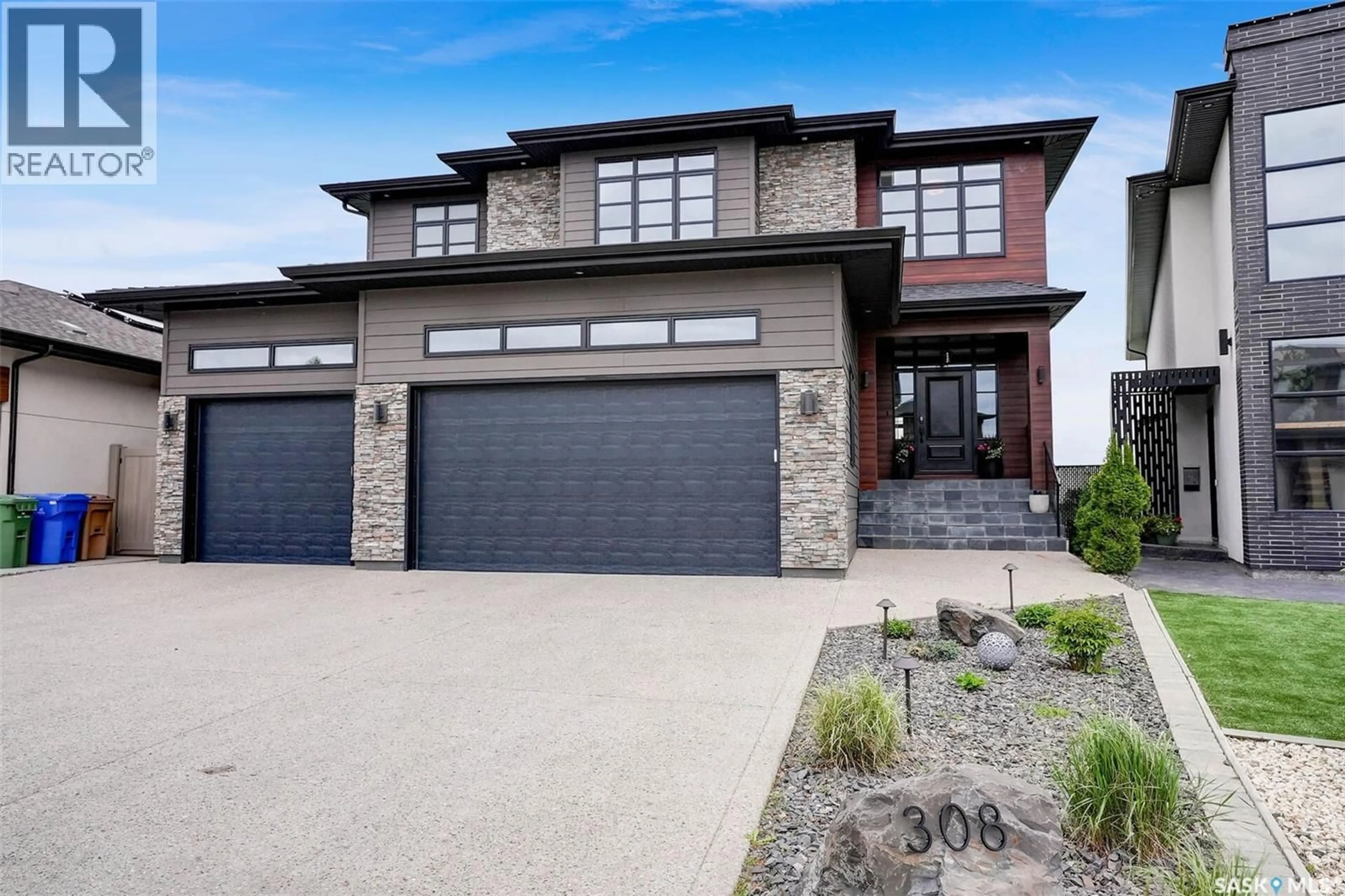 Home with brick exterior material, street for 308 BROOKVIEW DRIVE, Regina Saskatchewan S4Y0B2