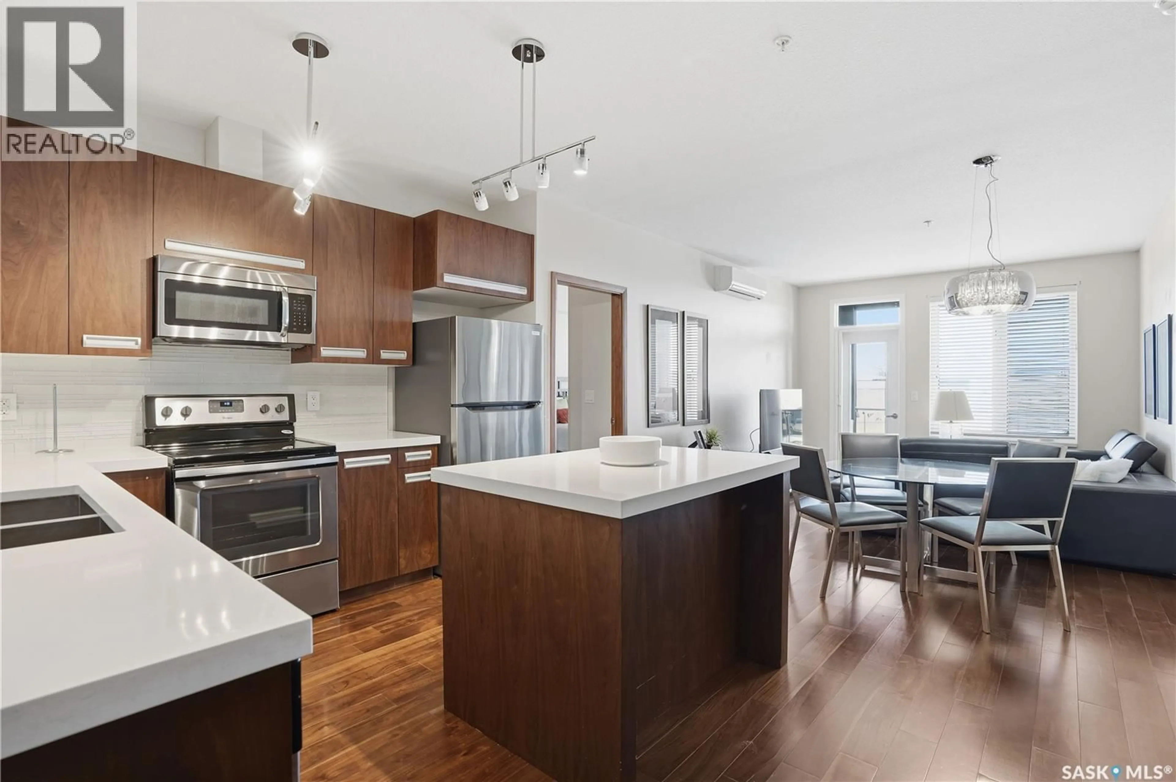 Open concept kitchen, unknown for 203 - 2101 HESELTINE ROAD, Regina Saskatchewan S4V3H1