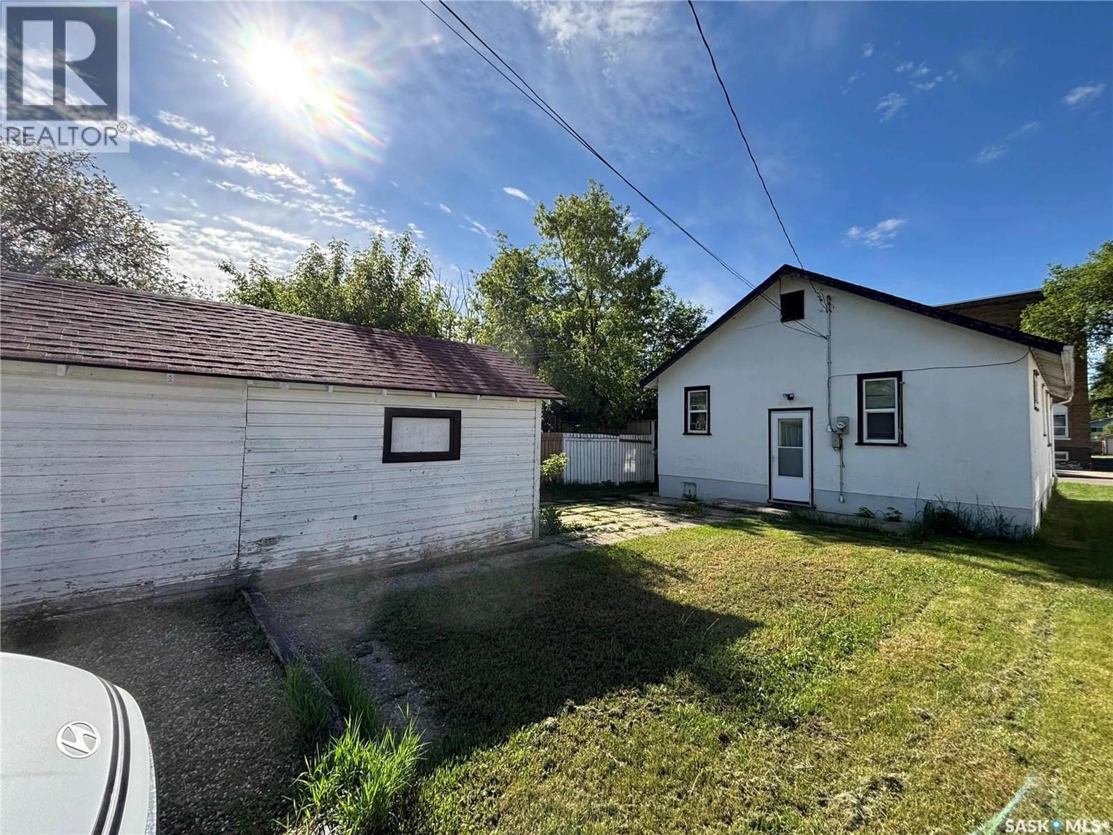 A pic from outside/outdoor area/front of a property/back of a property/a pic from drone, street for 230 10TH STREET, Prince Albert Saskatchewan S6V0Y9