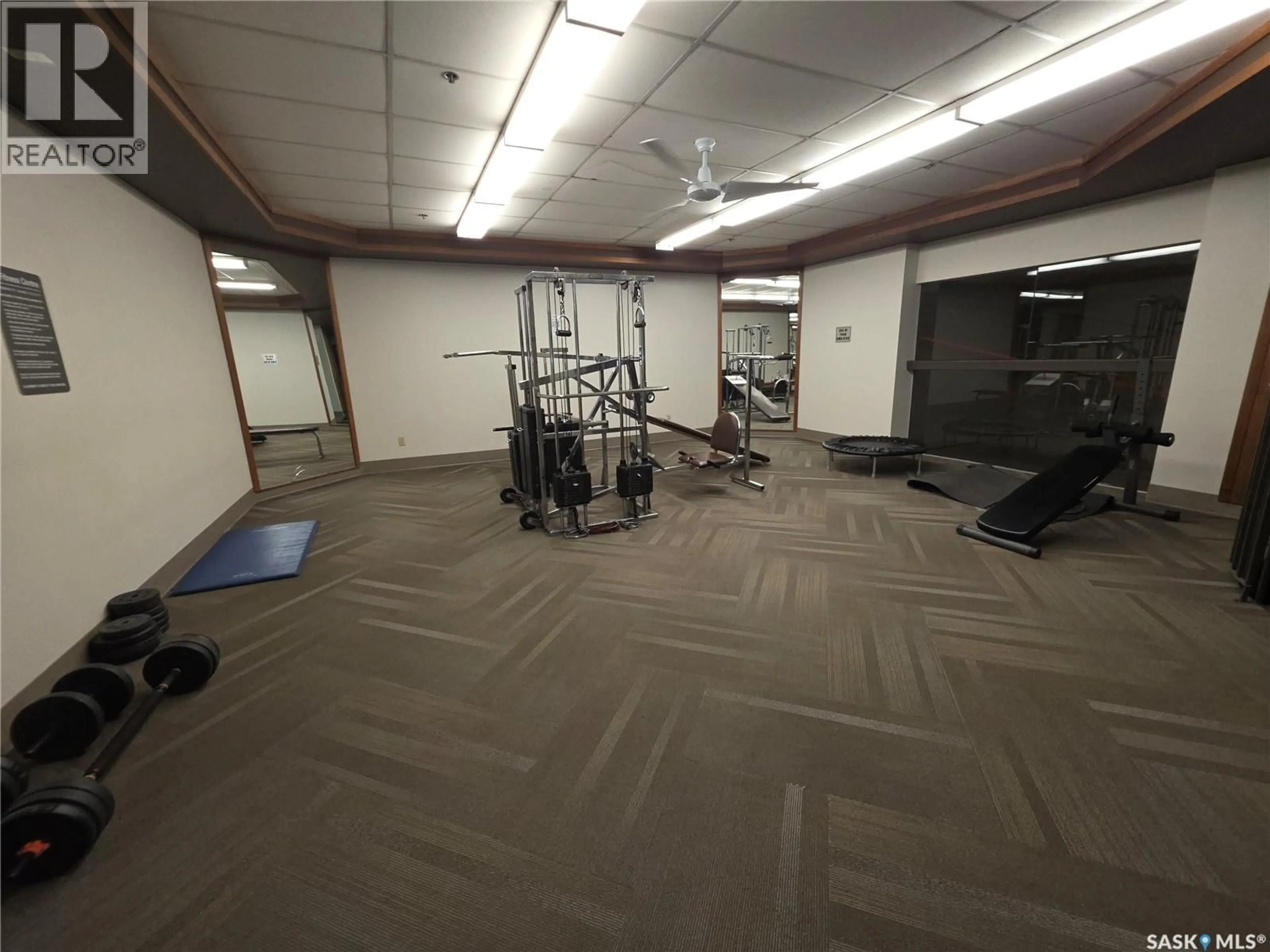 Gym or fitness room for N - 906 311 6TH AVENUE, Saskatoon Saskatchewan S7K7A9