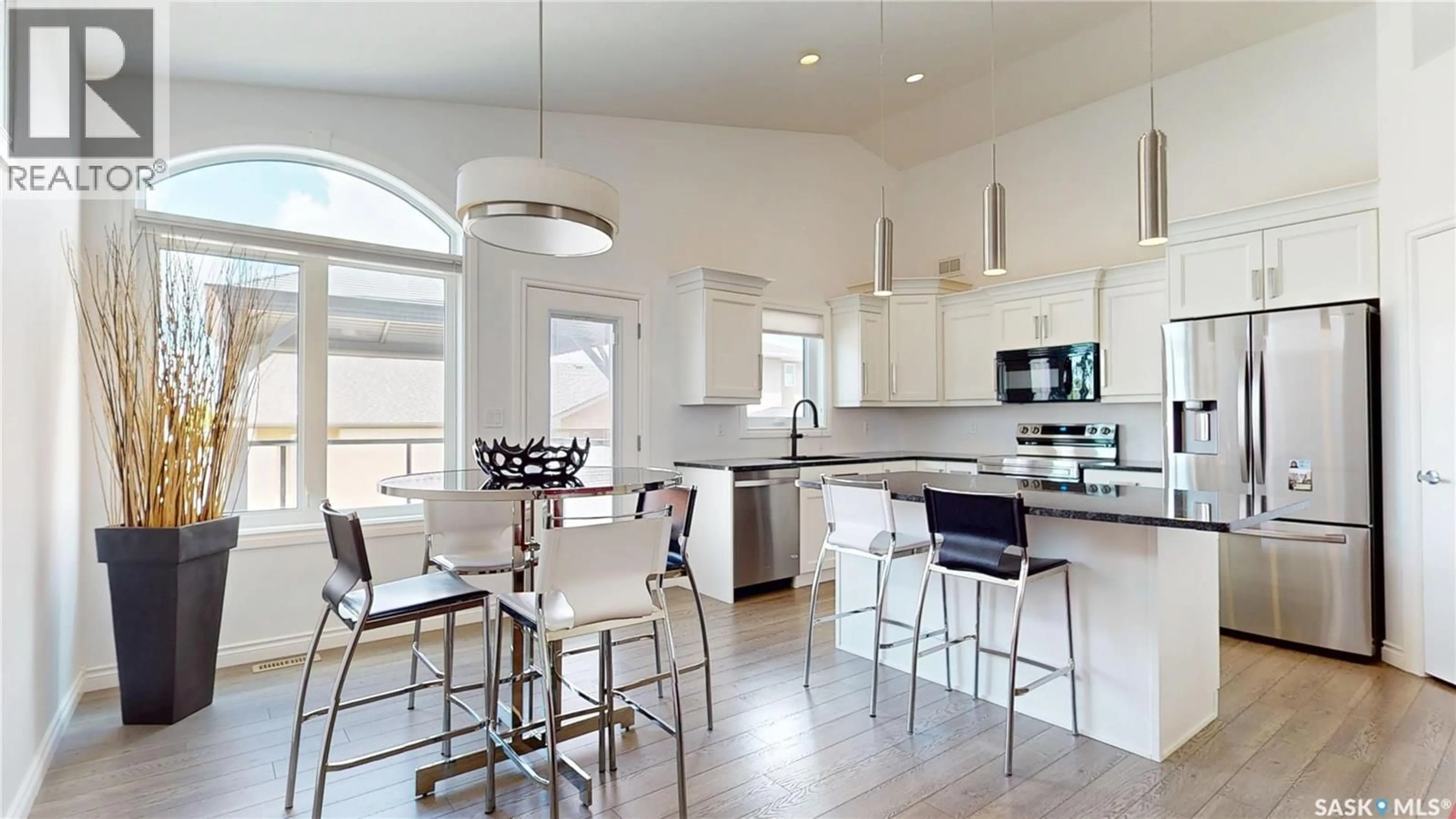 Open concept kitchen, ceramic/tile floor for 1633 MAPLE ROSE CRESCENT, Regina Saskatchewan S4X0J6