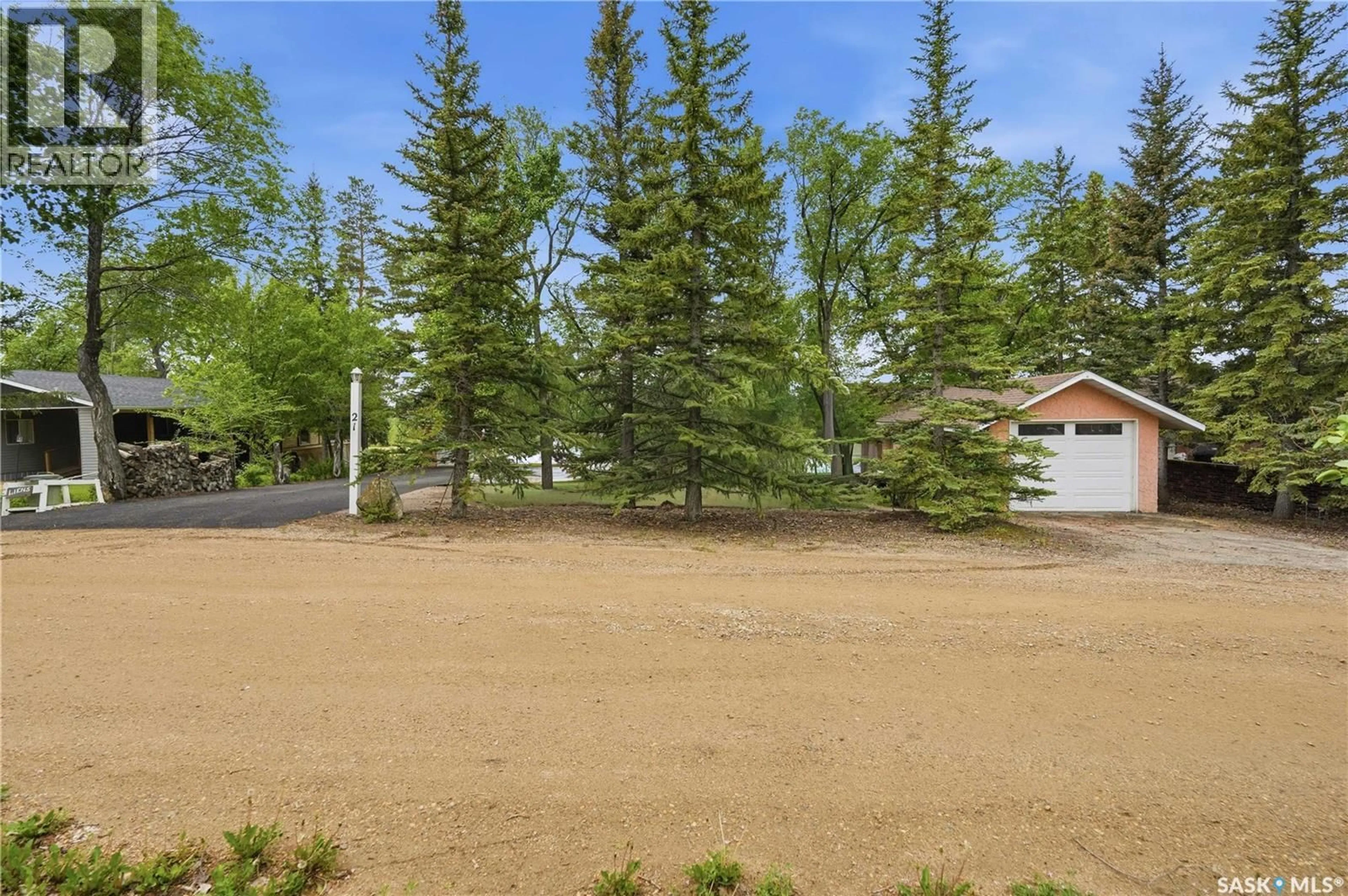 A pic from outside/outdoor area/front of a property/back of a property/a pic from drone, forest/trees view for 21 PELICAN STREET, Wood River Rm No. 74 Saskatchewan S0H2K0