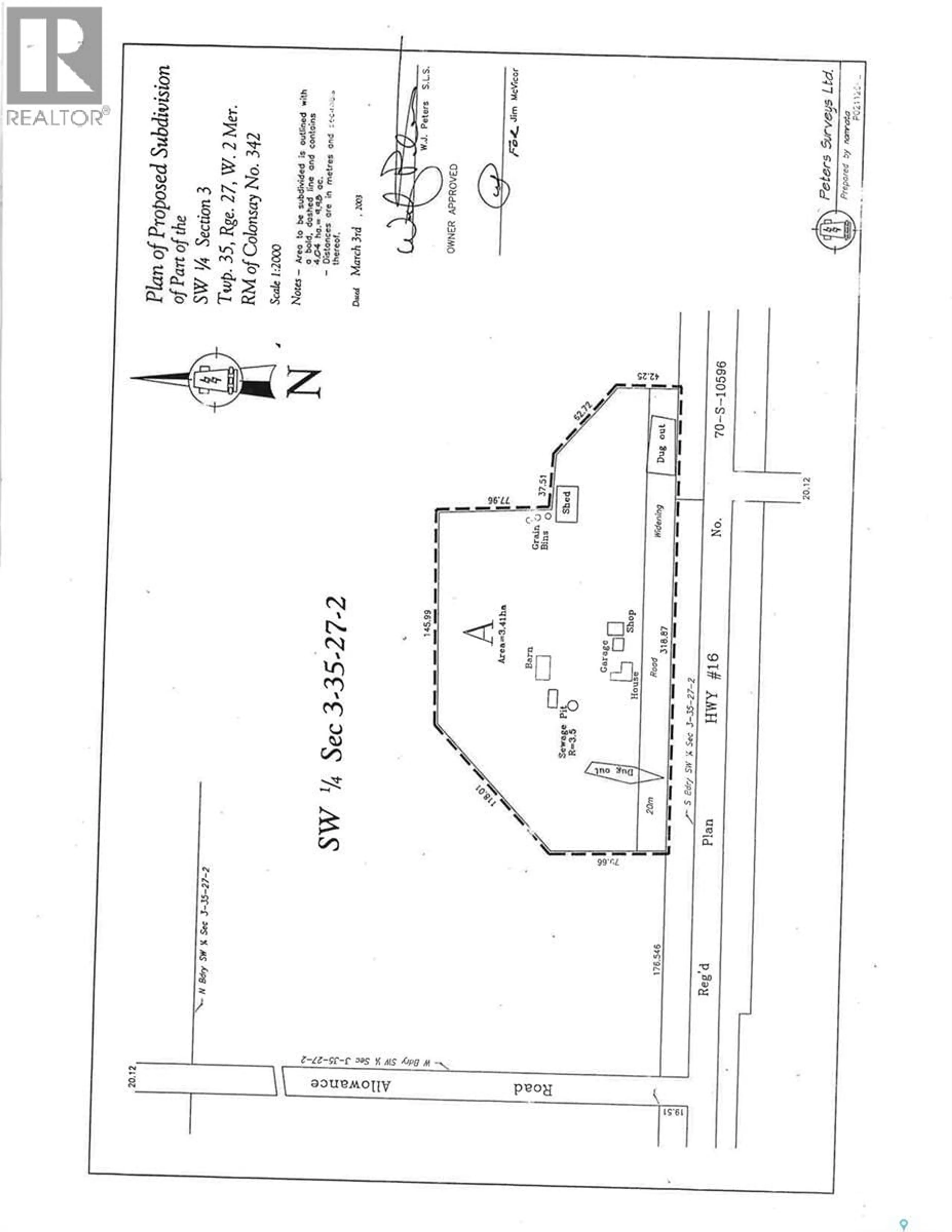Floor plan for MCVICAR ACREAGE, Colonsay Rm No. 342 Saskatchewan S0K0Z0