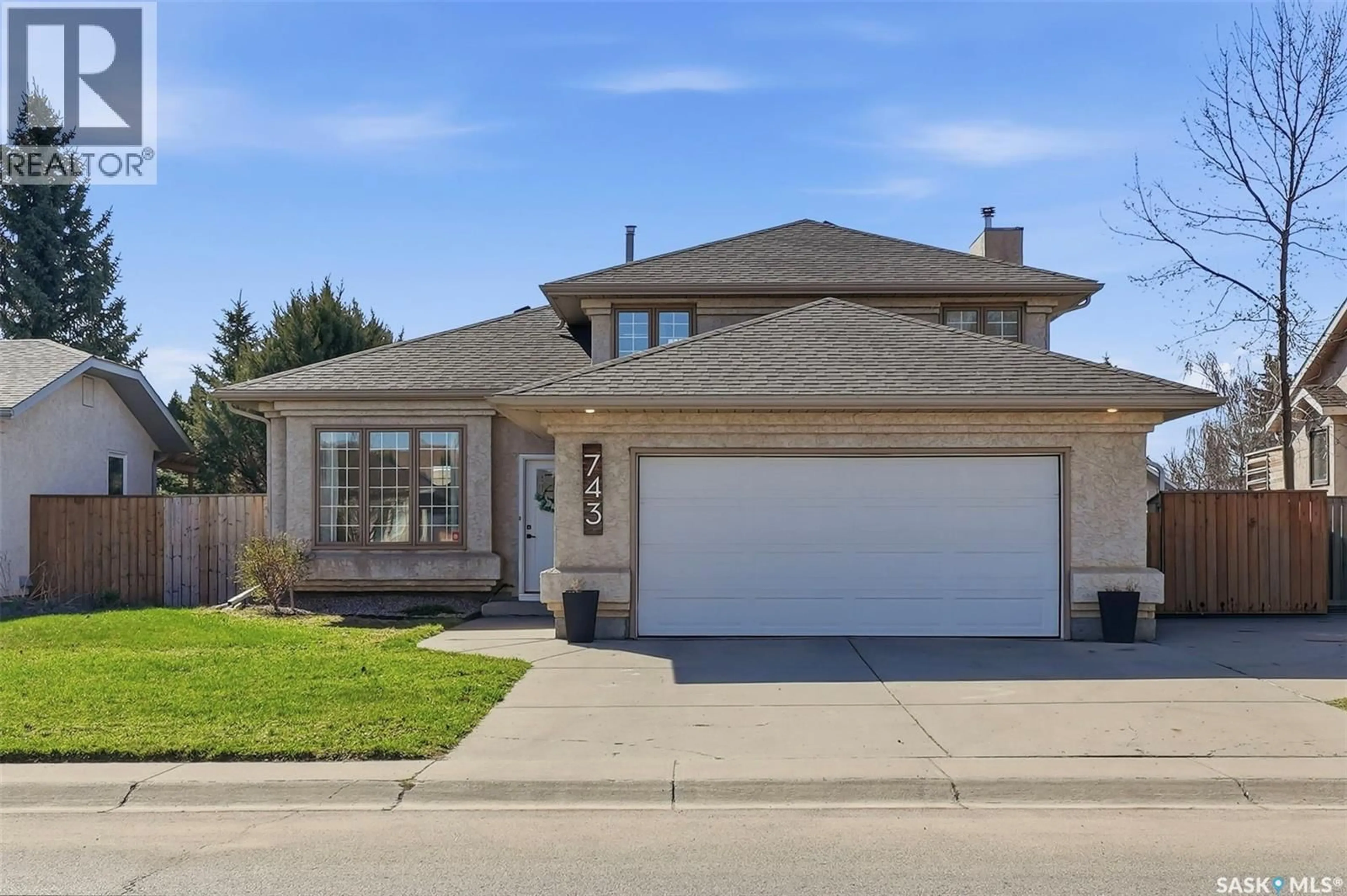 Home with brick exterior material, street for 743 COWLEY ROAD, Saskatoon Saskatchewan S7N4J1