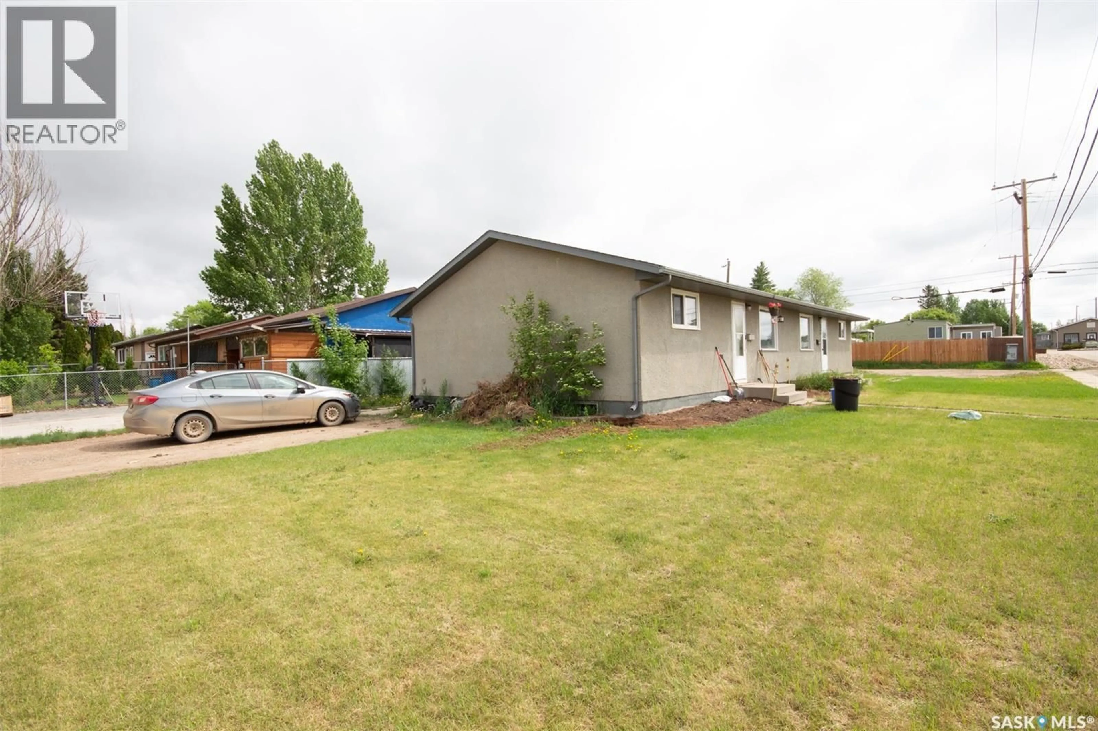 A pic from outside/outdoor area/front of a property/back of a property/a pic from drone, unknown for 1402 112TH STREET, North Battleford Saskatchewan S9A3B2