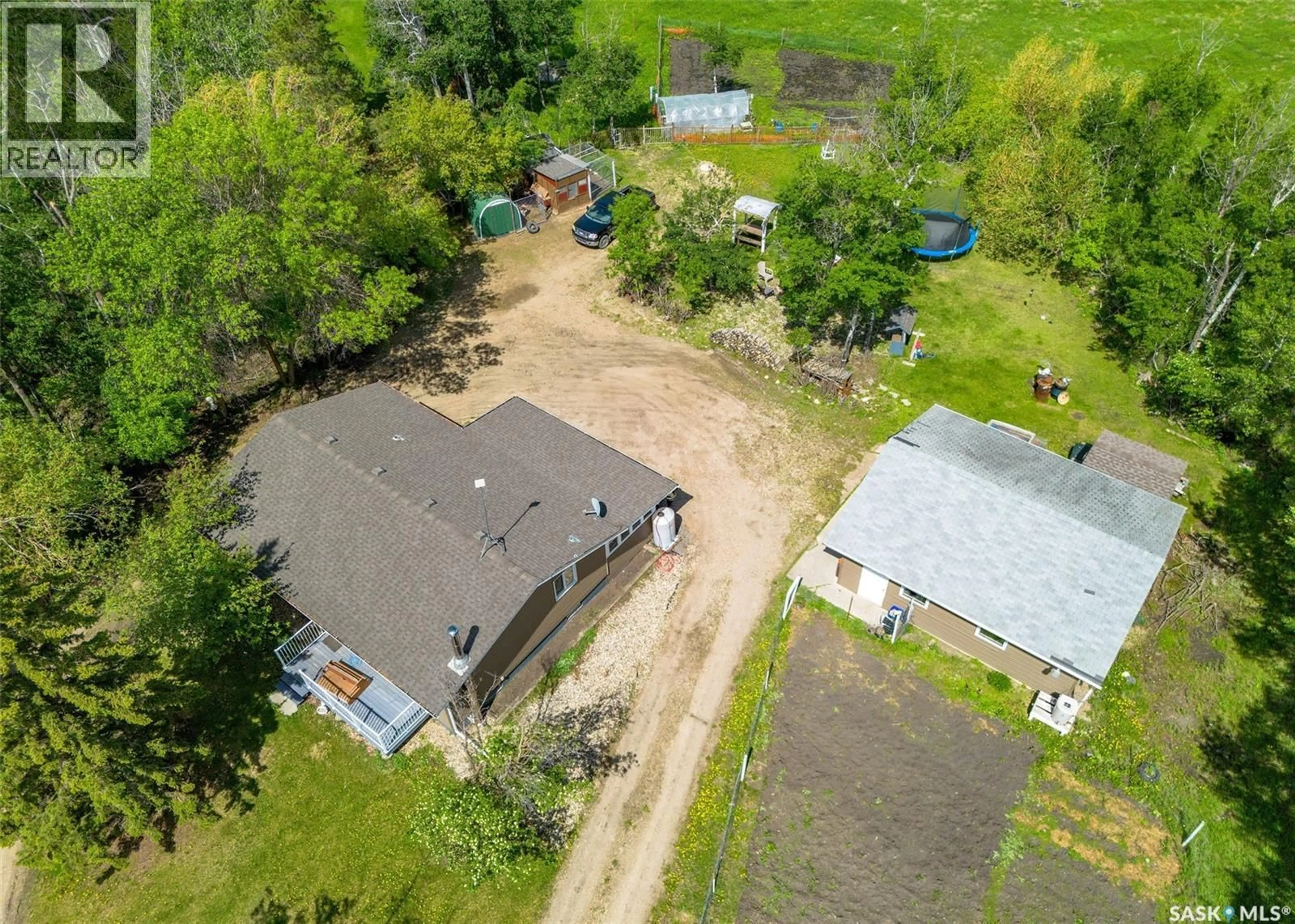 A pic from outside/outdoor area/front of a property/back of a property/a pic from drone, street for St BRIEUX ACREAGE, Fletts Springs Rm No. 429 Saskatchewan S0K3V0