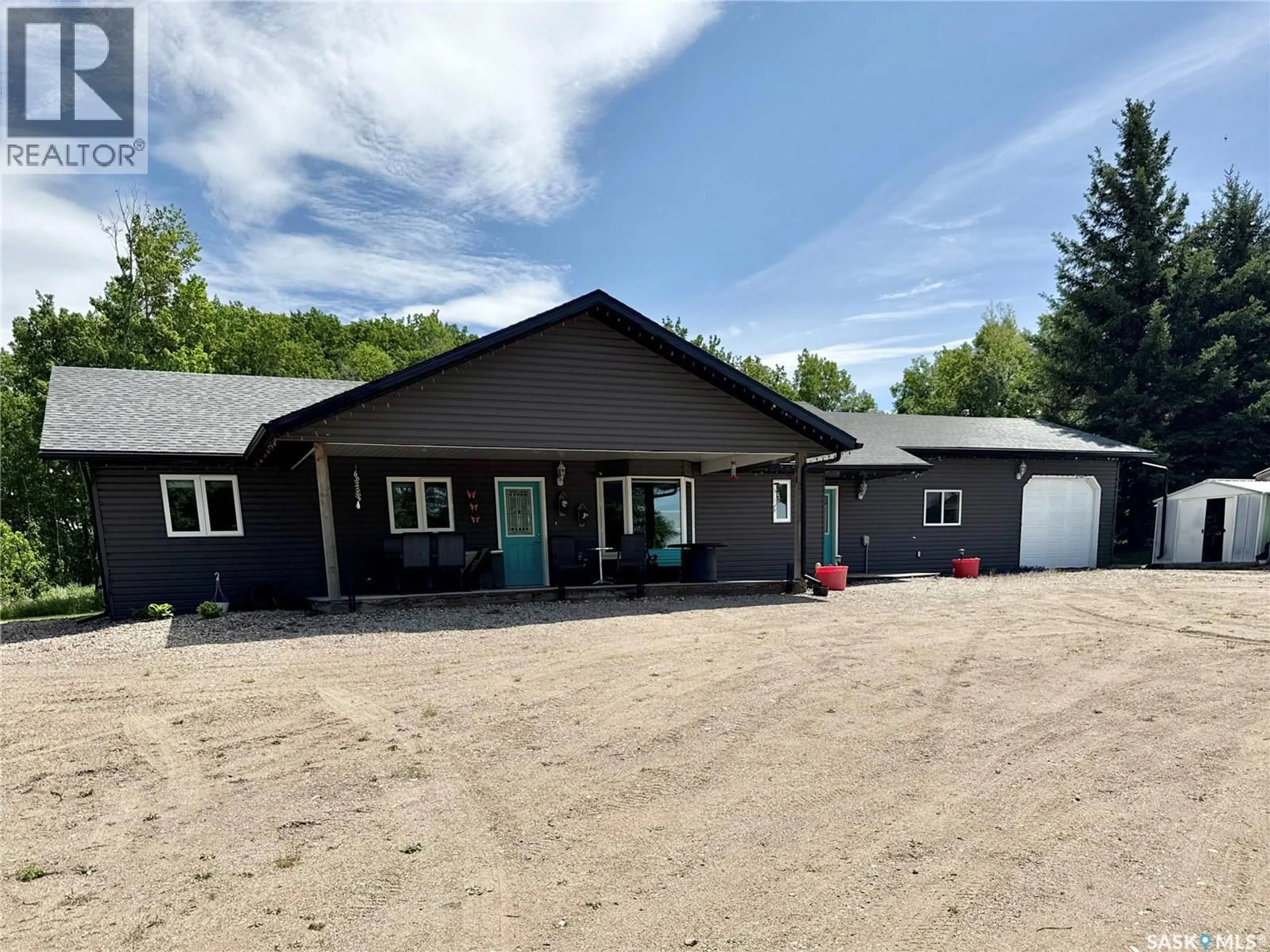 A pic from outside/outdoor area/front of a property/back of a property/a pic from drone, building for 162 BELBUTTE ACREAGE, Medstead Rm No.497 Saskatchewan S0J2M0