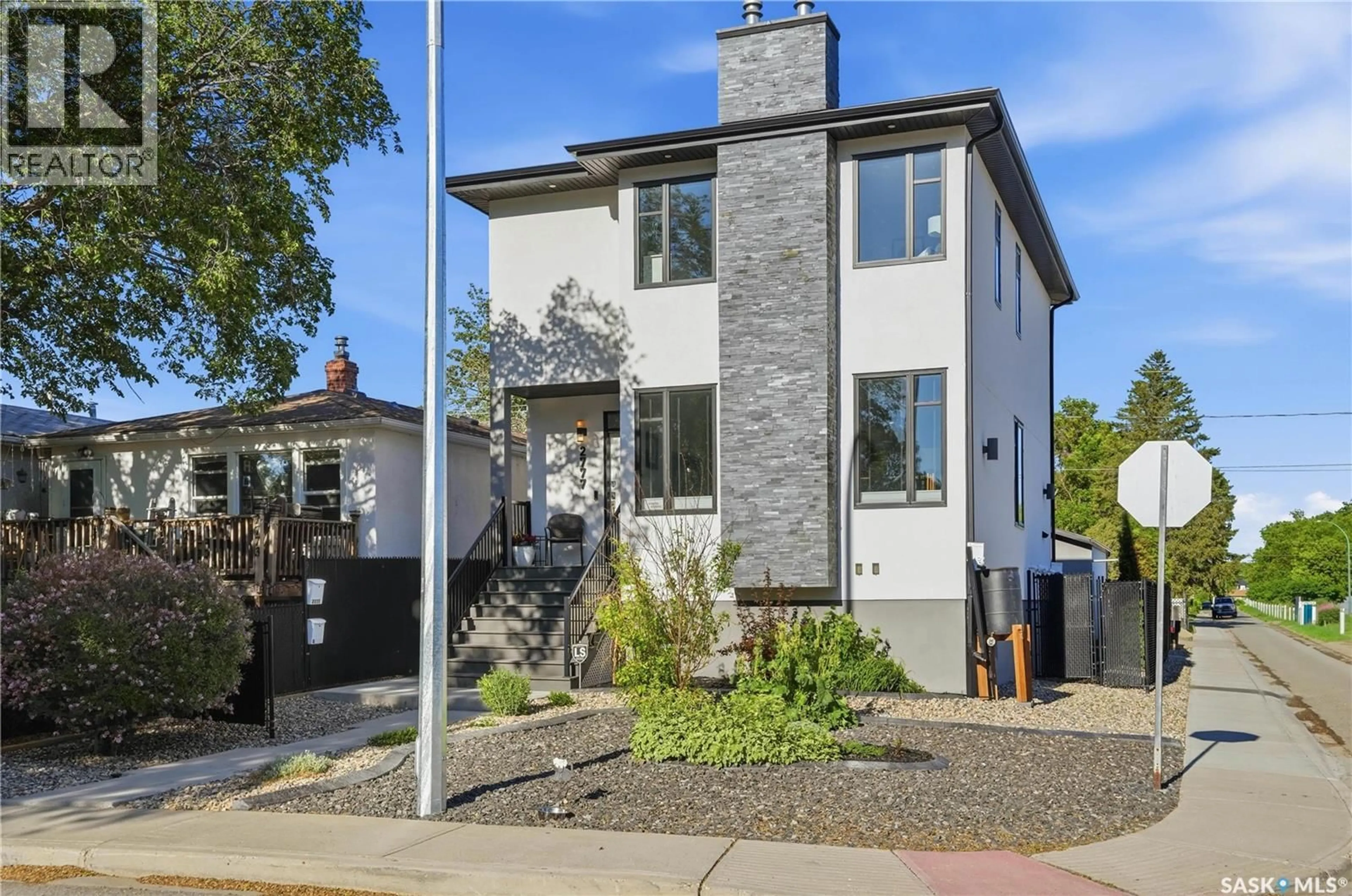 Home with brick exterior material, street for 2777 MCDONALD STREET, Regina Saskatchewan S4N2Z9