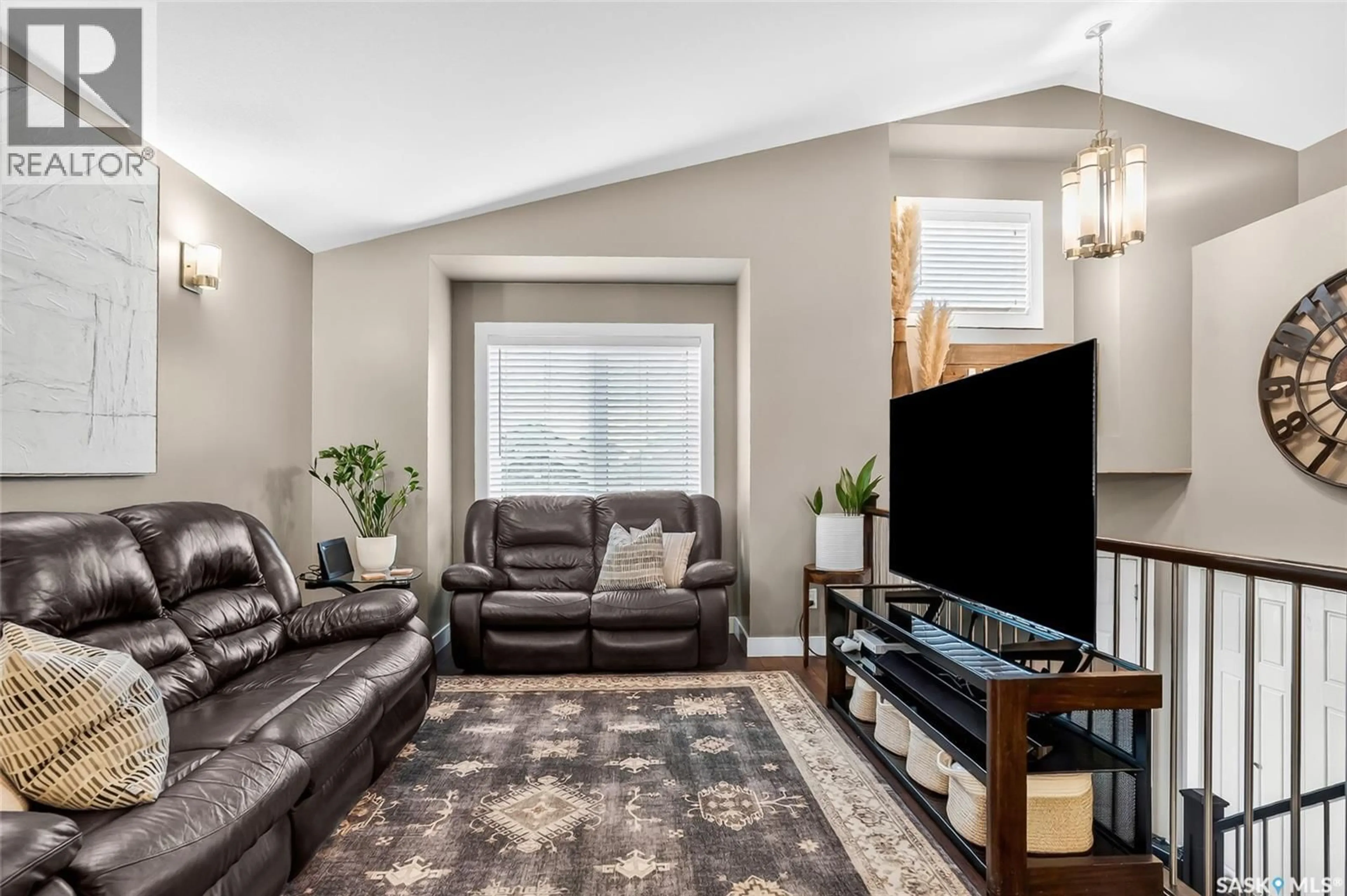 Living room with furniture, unknown for 434 LANGLOIS WAY, Saskatoon Saskatchewan S7T0S8