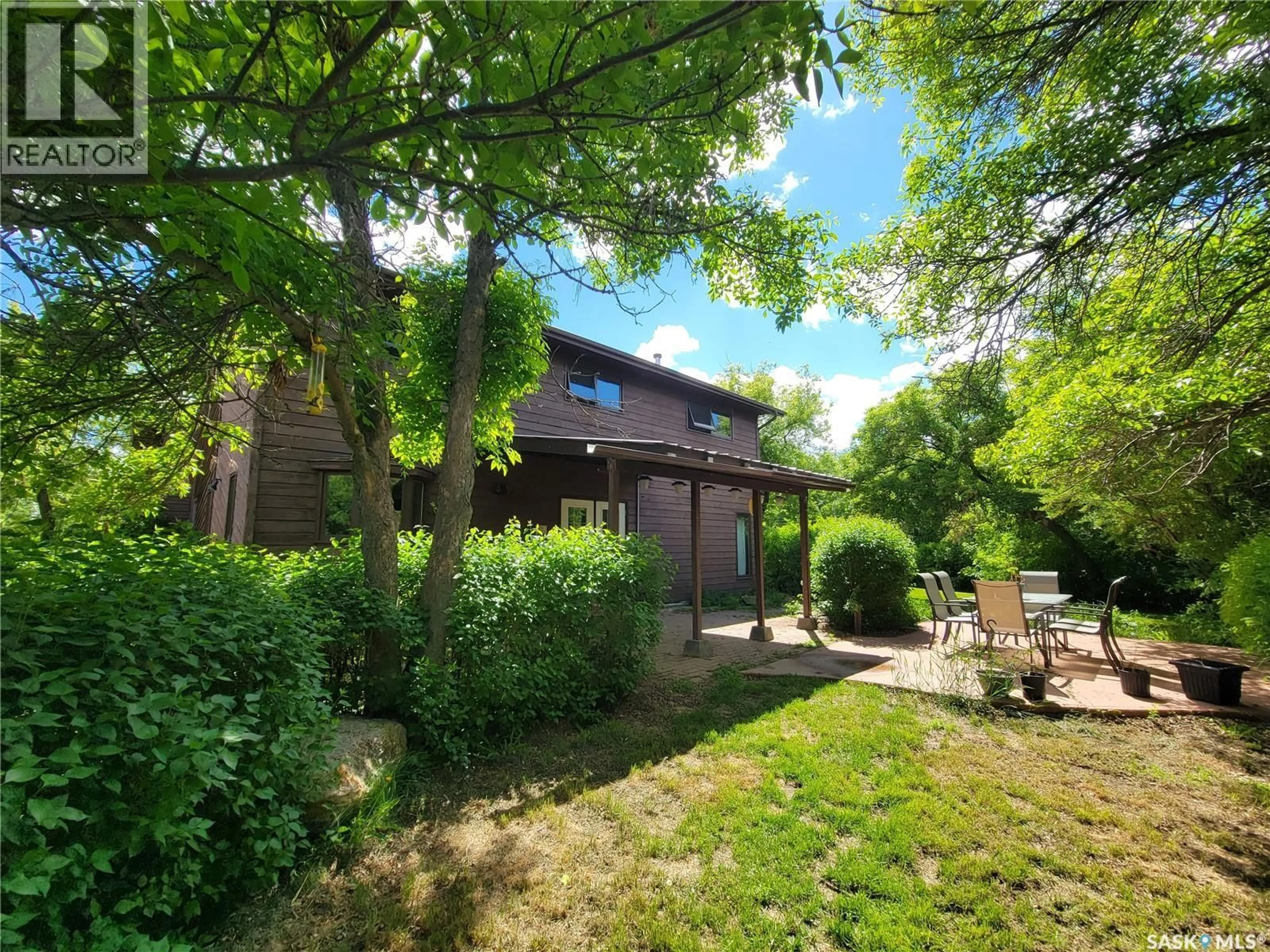 A pic from outside/outdoor area/front of a property/back of a property/a pic from drone, unknown for REED ACREAGE, Grass Lake Rm No. 381 Saskatchewan S0K3N0