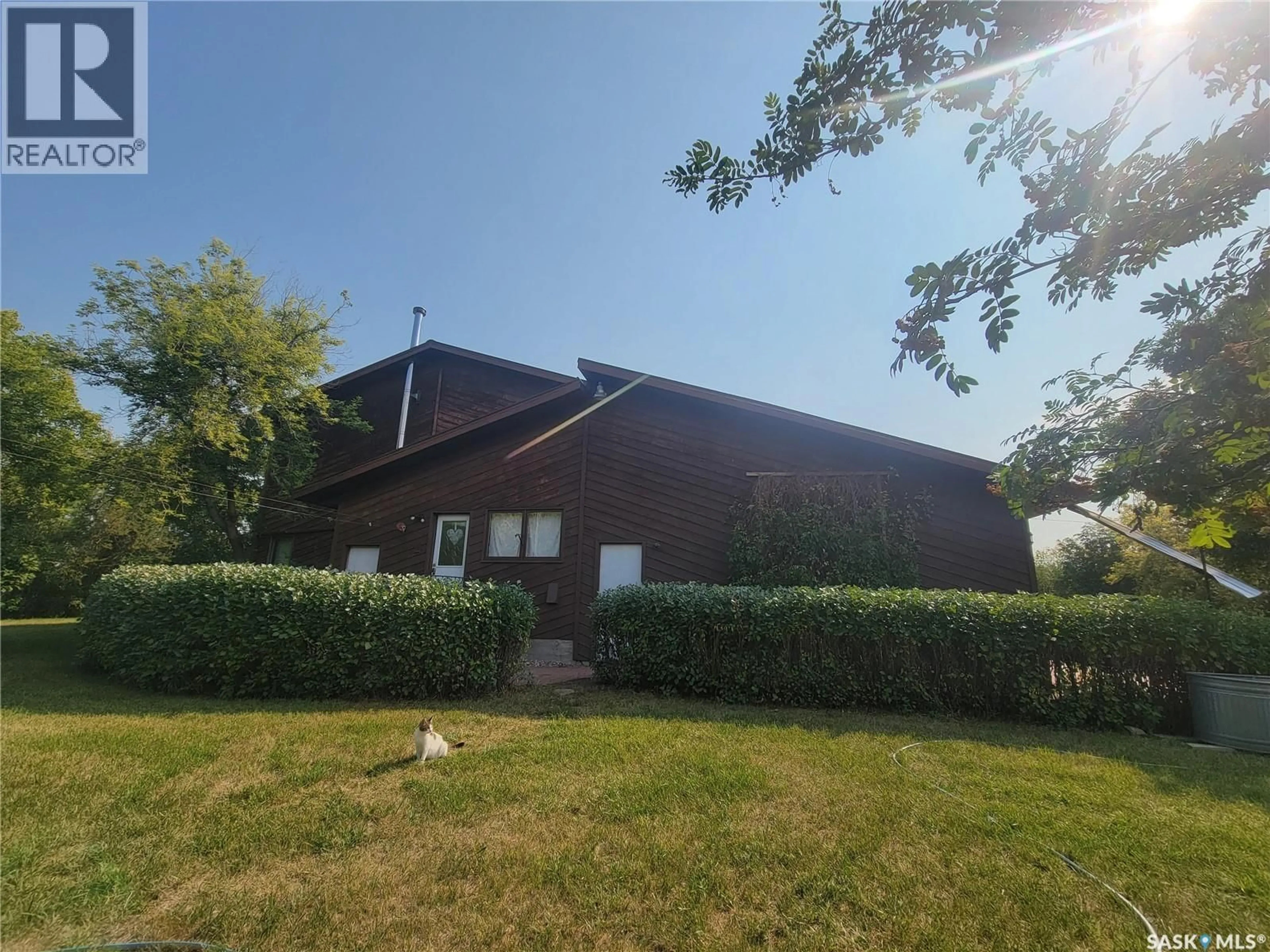 A pic from outside/outdoor area/front of a property/back of a property/a pic from drone, unknown for REED ACREAGE, Grass Lake Rm No. 381 Saskatchewan S0K3N0