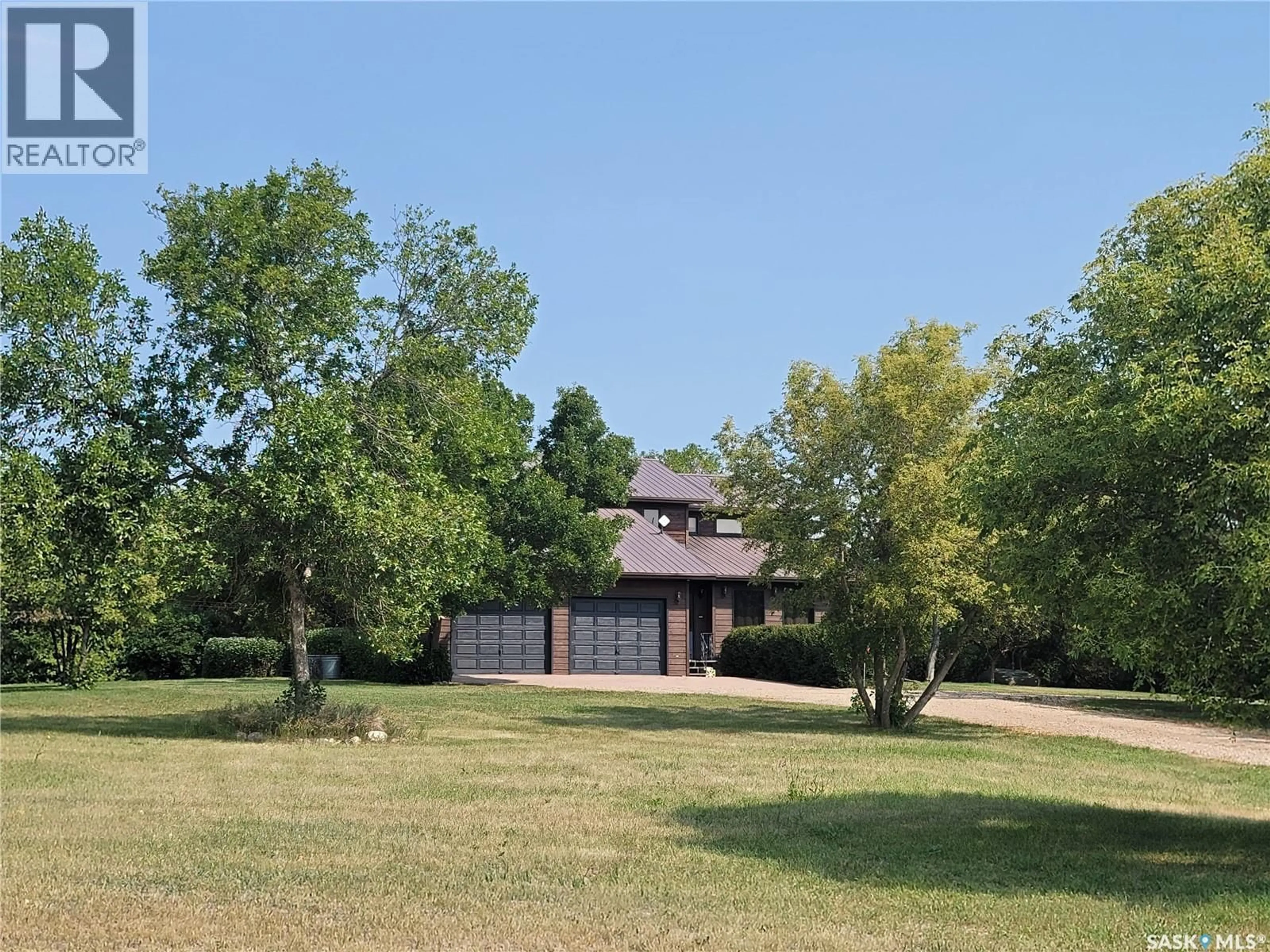 A pic from outside/outdoor area/front of a property/back of a property/a pic from drone, unknown for REED ACREAGE, Grass Lake Rm No. 381 Saskatchewan S0K3N0