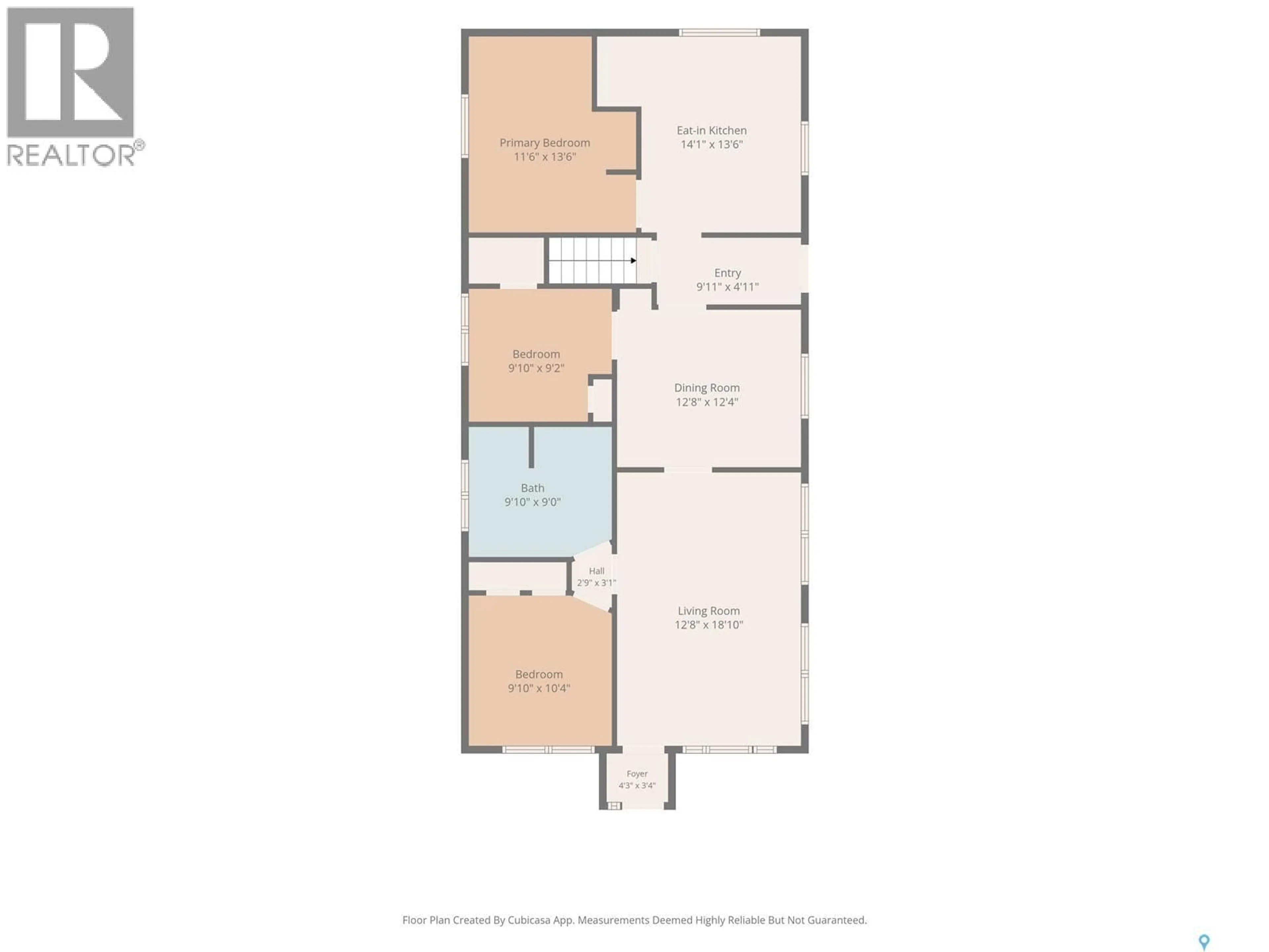 Floor plan for BARAN ACREAGE, Blaine Lake Rm No. 434 Saskatchewan S0J0J0