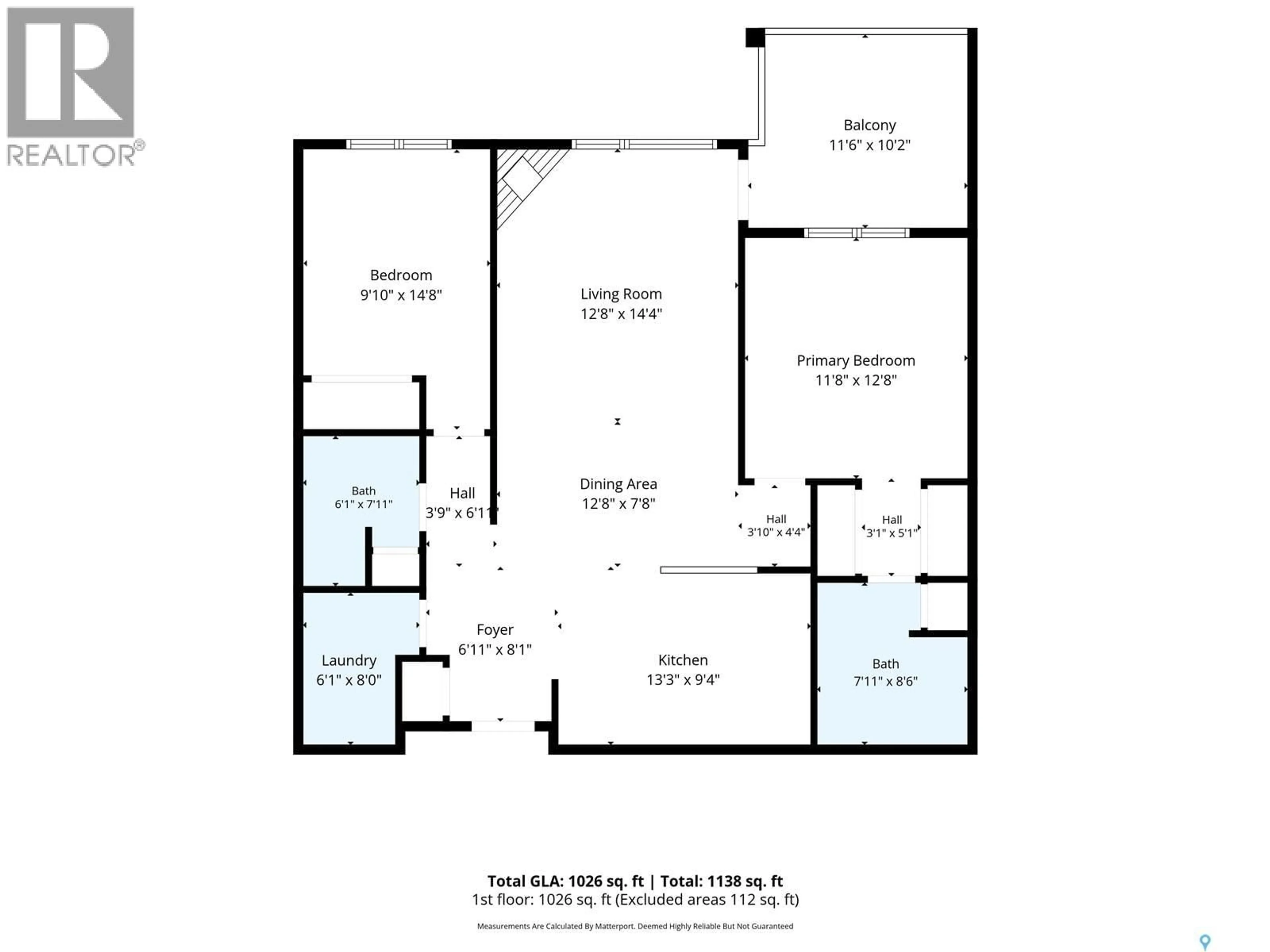 Floor plan for 411 325 KEEVIL CRESCENT, Saskatoon Saskatchewan S7N4R8