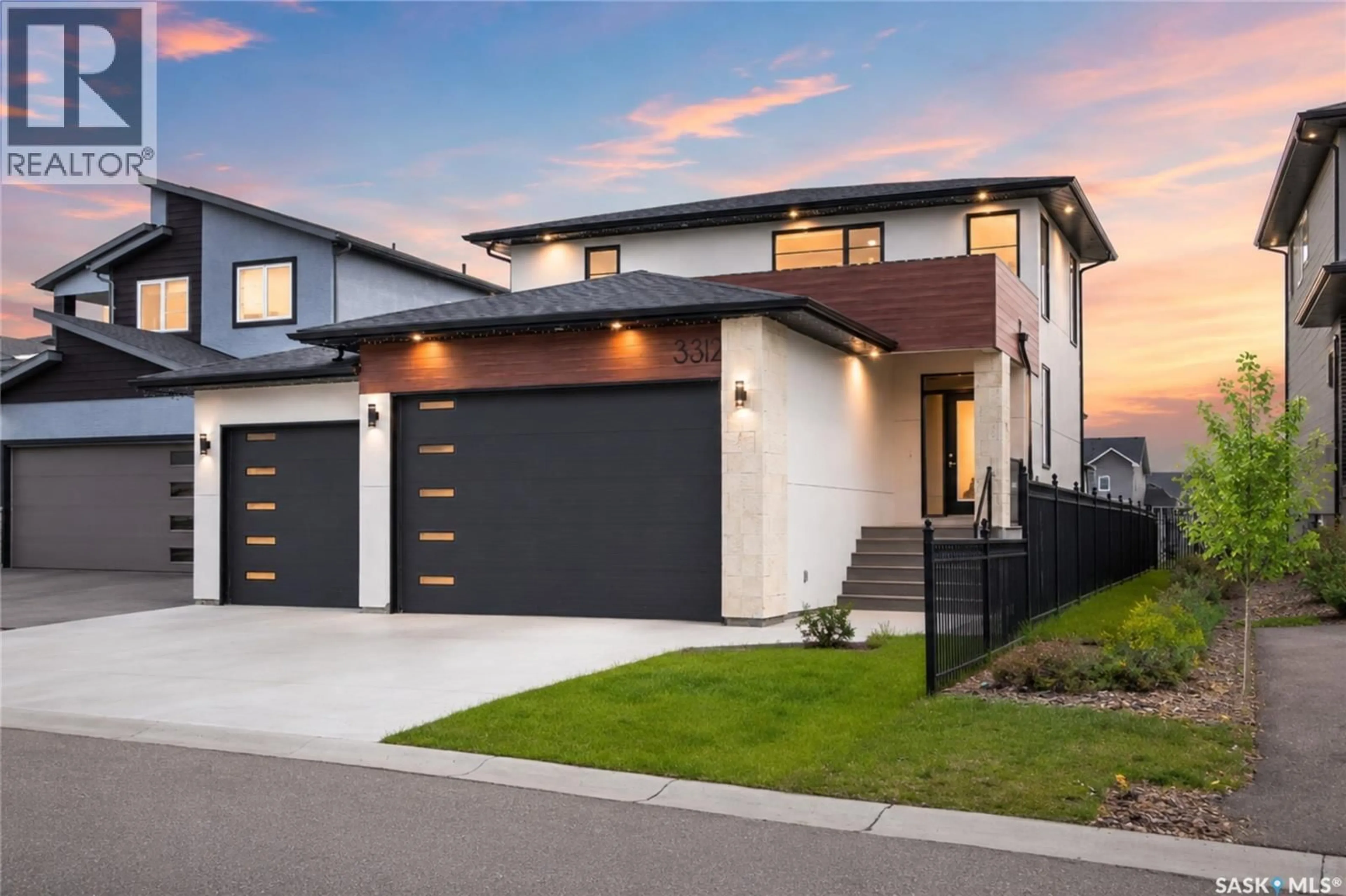 Home with brick exterior material, street for 3312 CROSBIE CRESCENT, Regina Saskatchewan S4V3S4