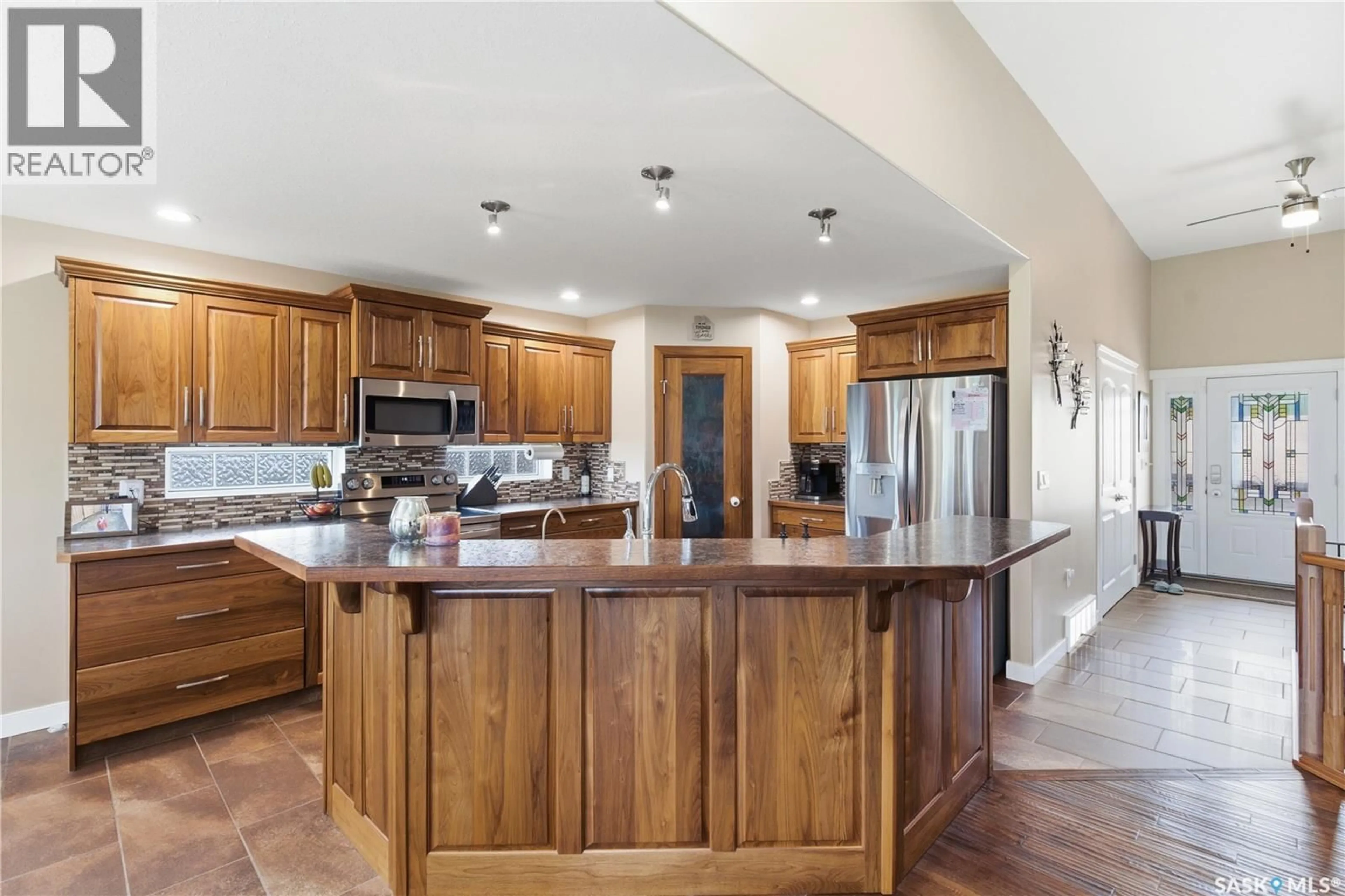 Open concept kitchen, ceramic/tile floor for S - 206 1ST AVENUE, Pierceland Saskatchewan S0M2K0