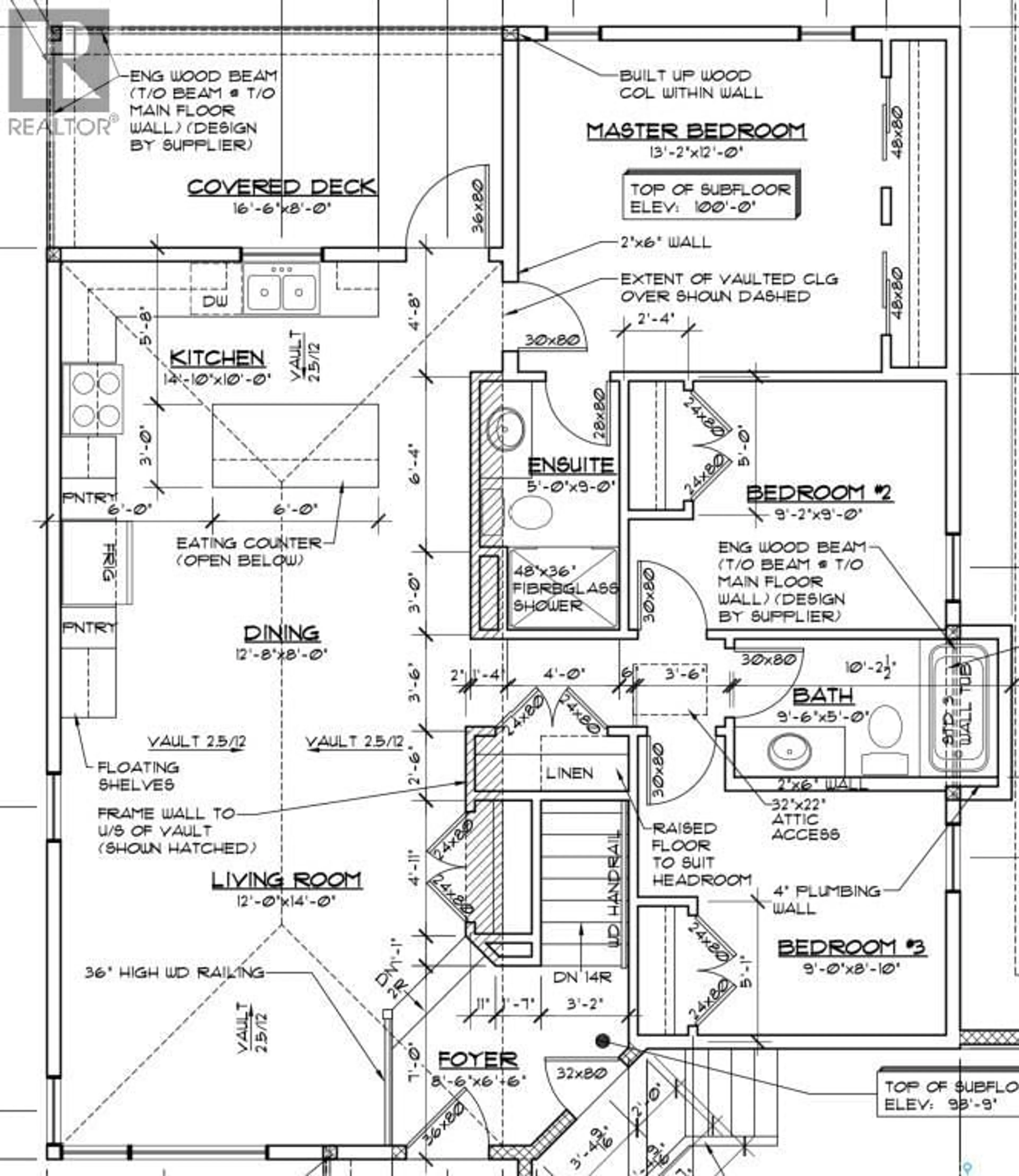 Floor plan for 103 POPLAR ROAD, Mclean Saskatchewan S0G3E0