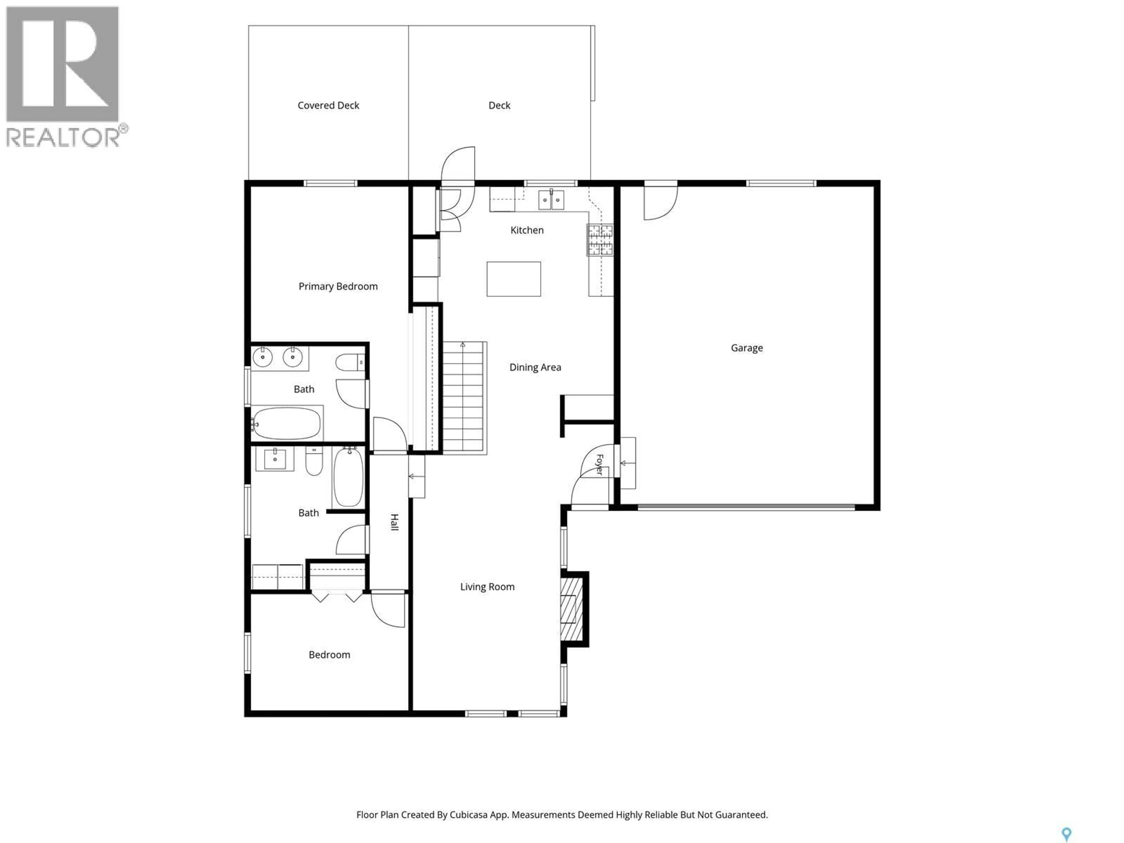 Floor plan for 23 BLACKLEY PLACE, Saskatoon Saskatchewan S7M5B1