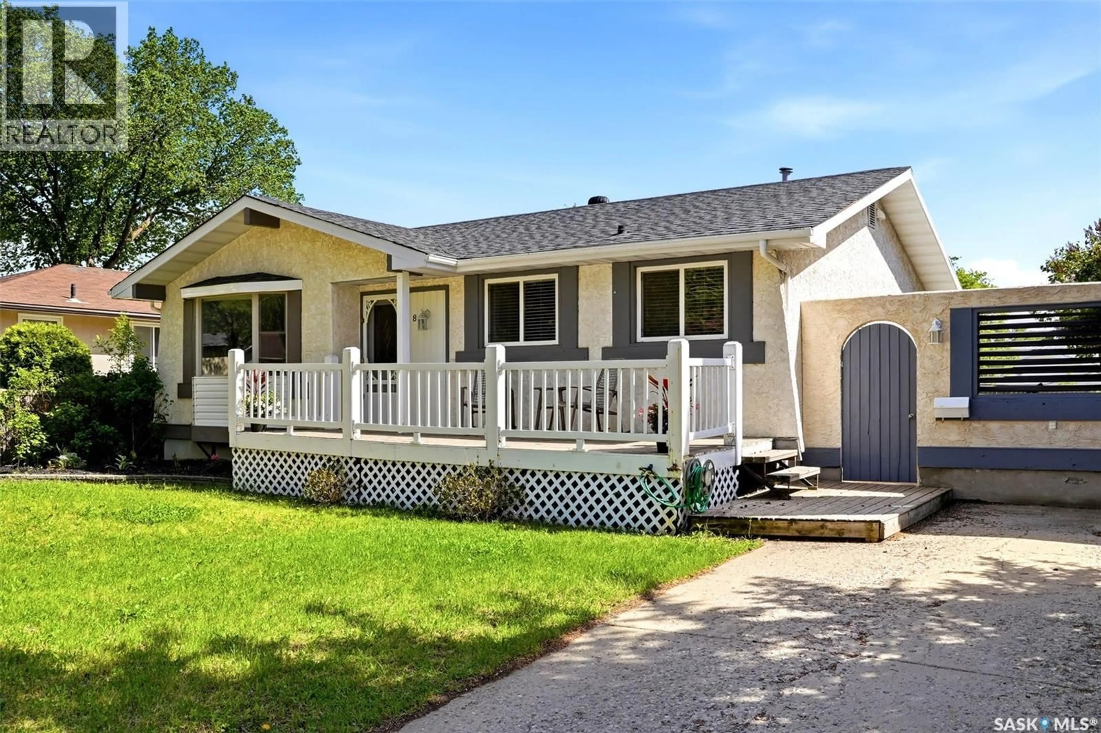 Home with vinyl exterior material, street for 83 TREMAINE AVENUE, Regina Saskatchewan S4R6N7
