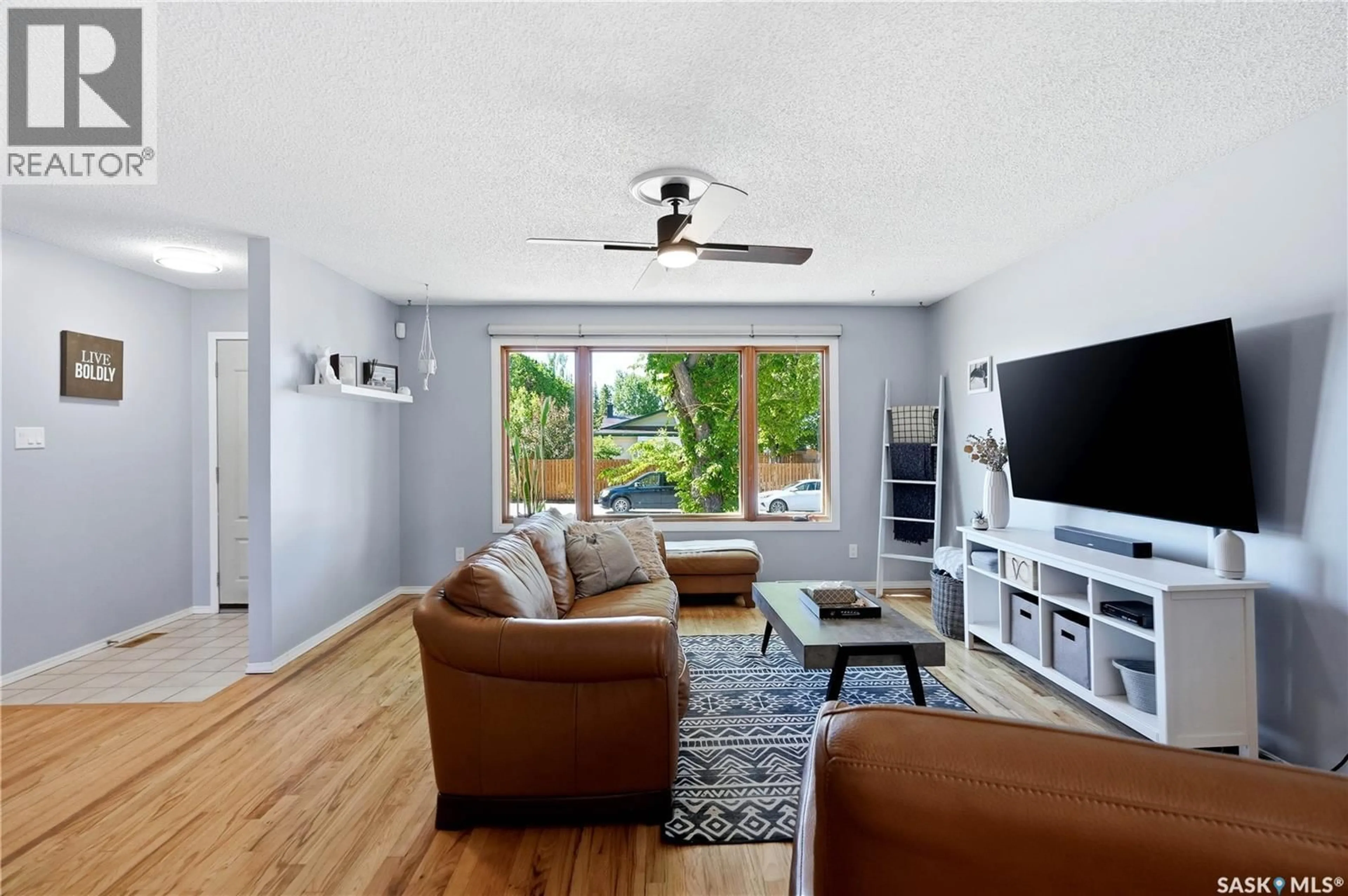Living room with furniture, unknown for 110 LAUBACH CRESCENT, Regina Saskatchewan S4S6M3