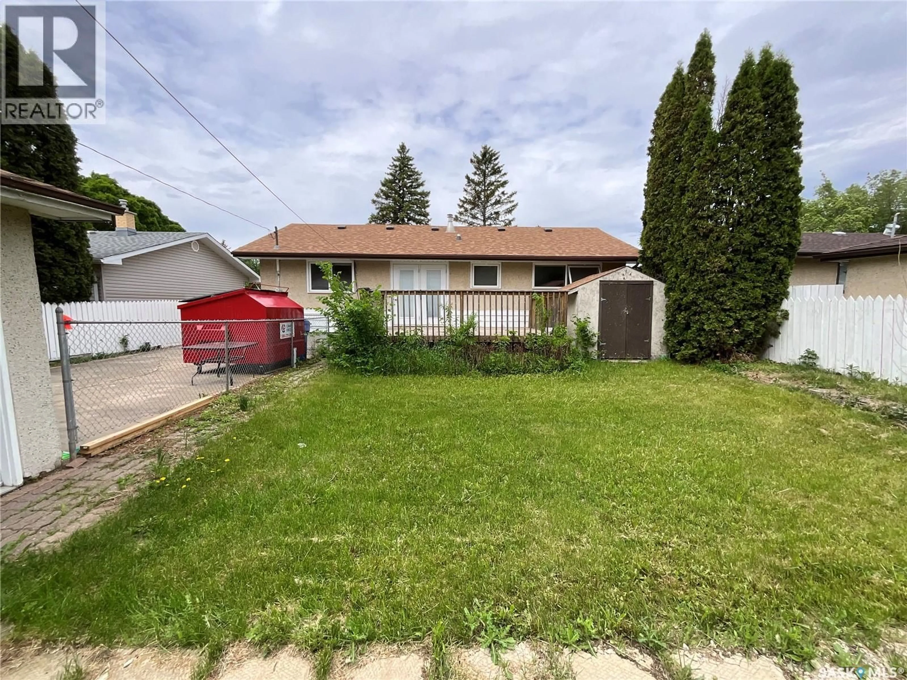 A pic from outside/outdoor area/front of a property/back of a property/a pic from drone, street for 337 MCINTOSH STREET, Regina Saskatchewan S4R5A1