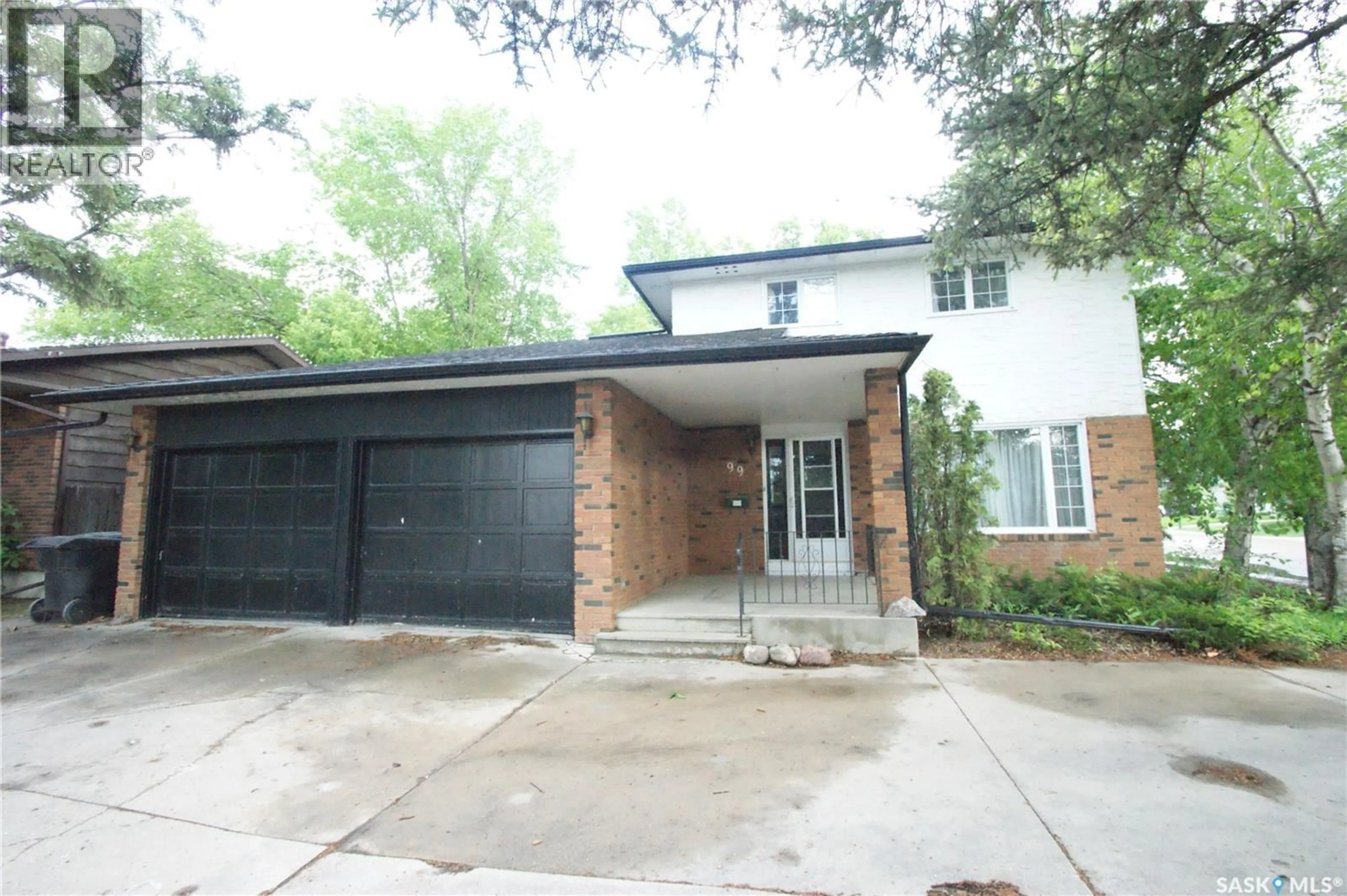 Home with brick exterior material, street for 99 ASSINIBOINE DRIVE, Saskatoon Saskatchewan S7K4E7