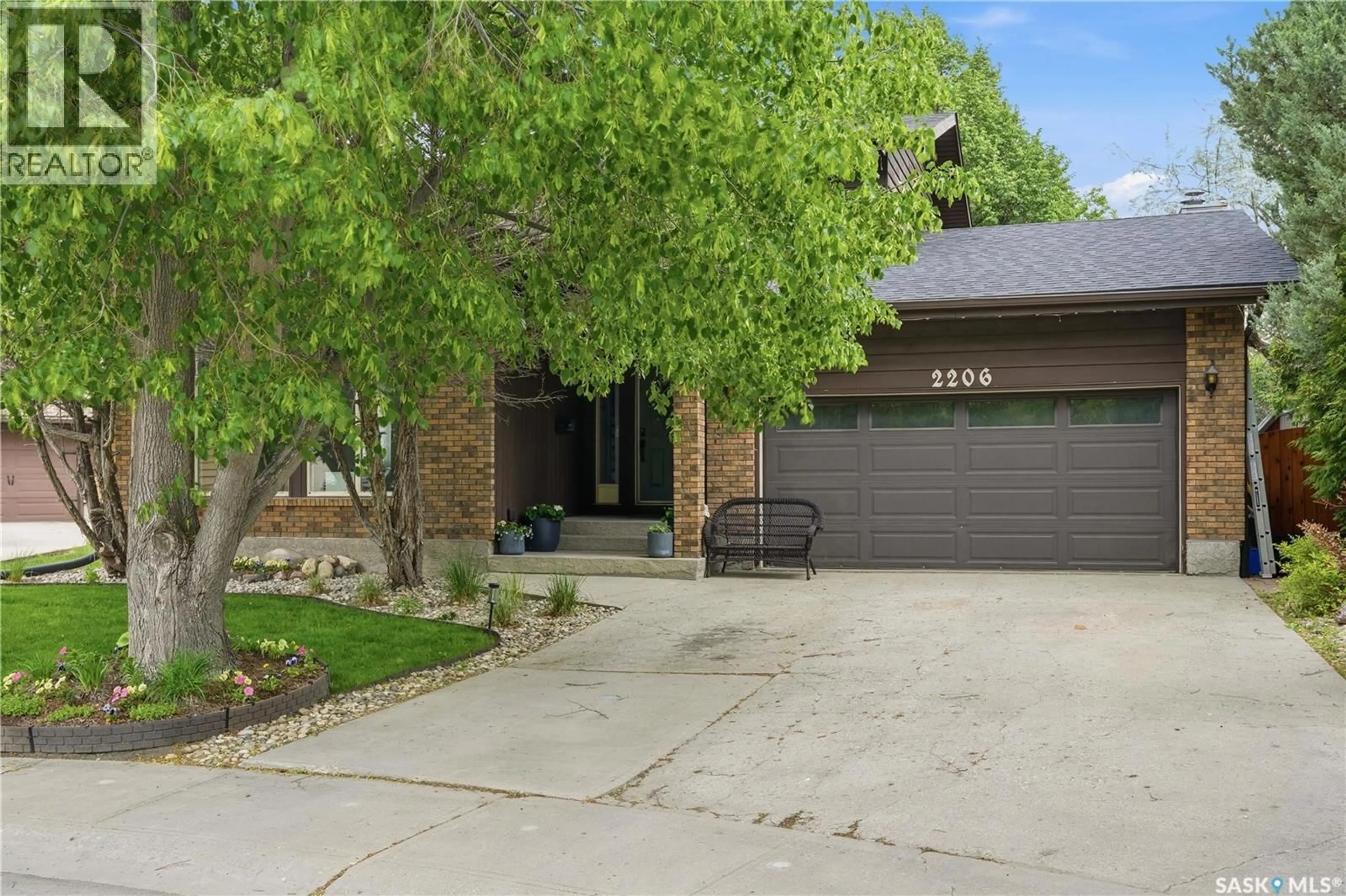 Home with brick exterior material, street for 2206 HANOVER CRESCENT, Regina Saskatchewan S4V0Z6