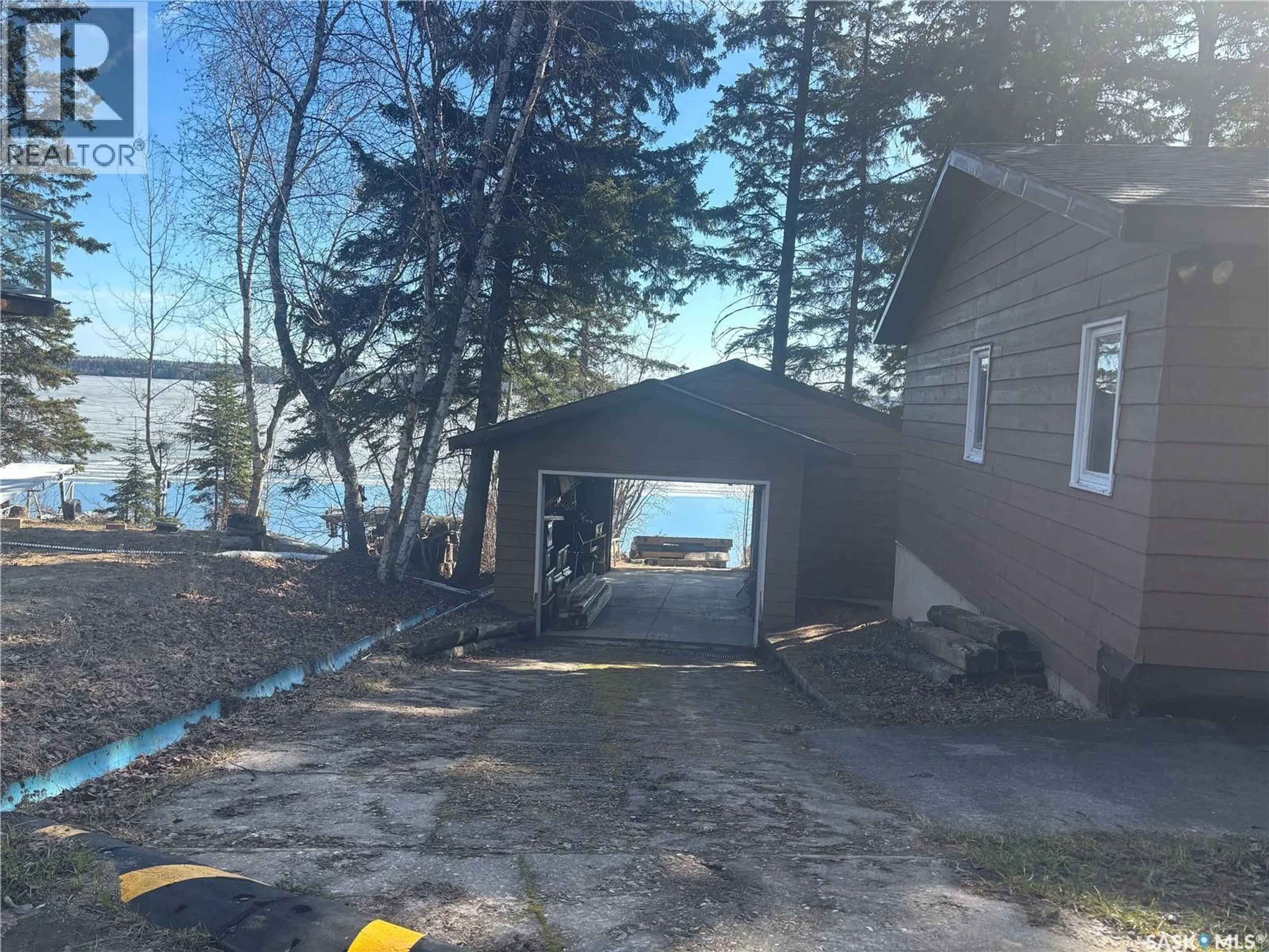 A pic from outside/outdoor area/front of a property/back of a property/a pic from drone, water/lake/river/ocean view for 183 CARWIN PARK DRIVE, Lakeland Rm No. 521 Saskatchewan S0J0N0