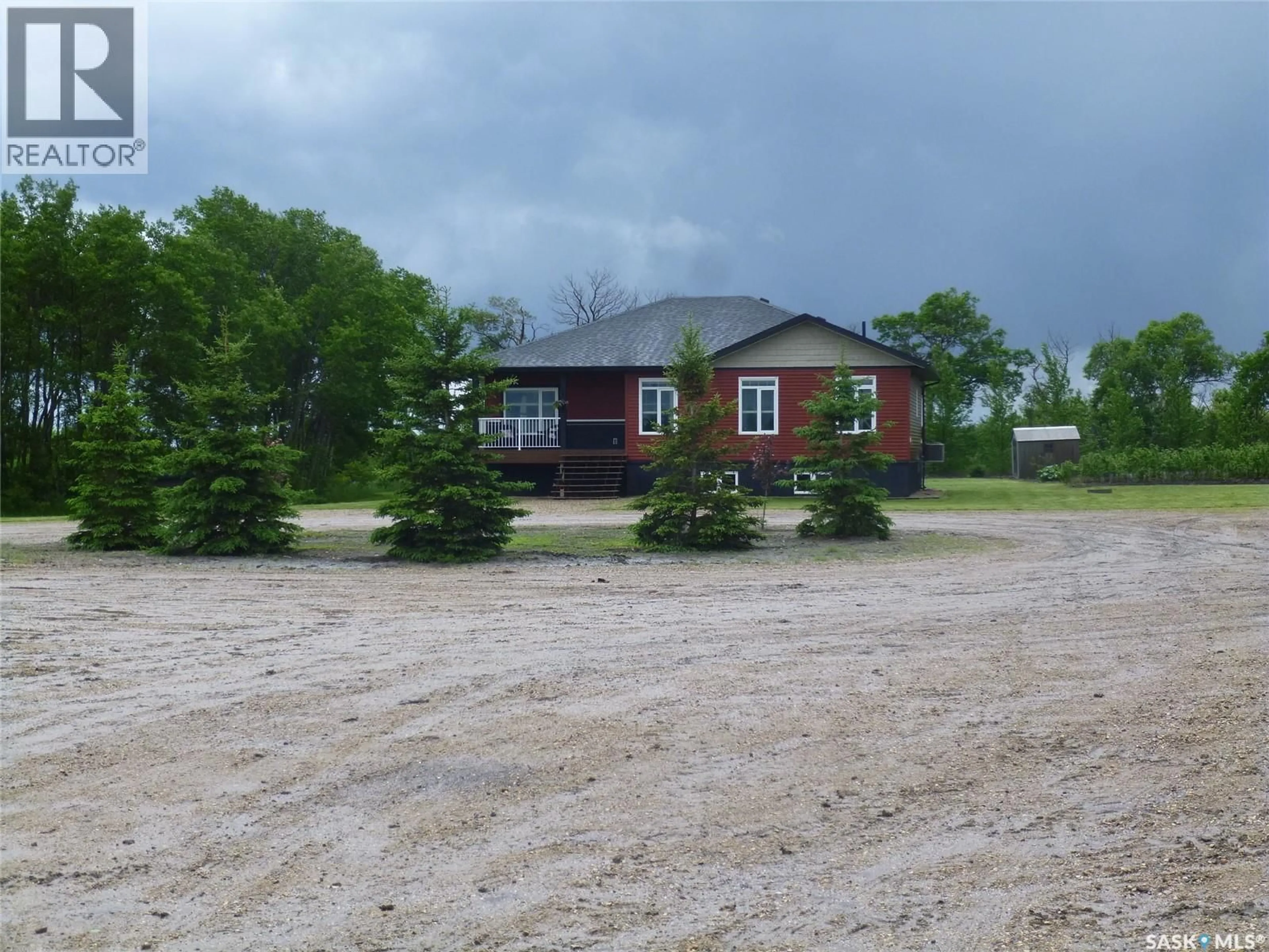 A pic from outside/outdoor area/front of a property/back of a property/a pic from drone, building for ELL ACREAGE, Edenwold Saskatchewan S0G3Z0