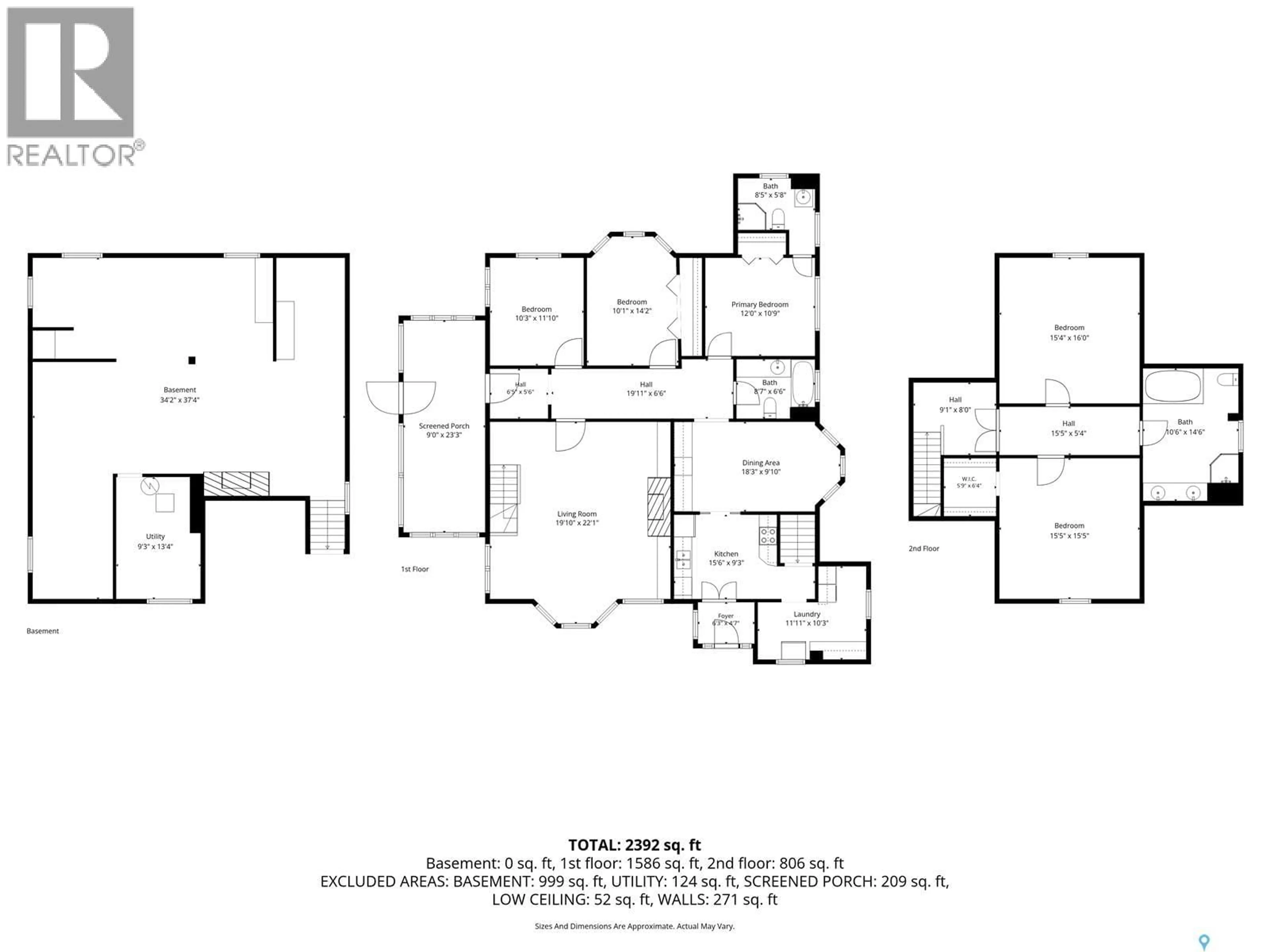 Floor plan for 143 HUDSON PLACE, Fort Qu'Appelle Saskatchewan S0G1S0