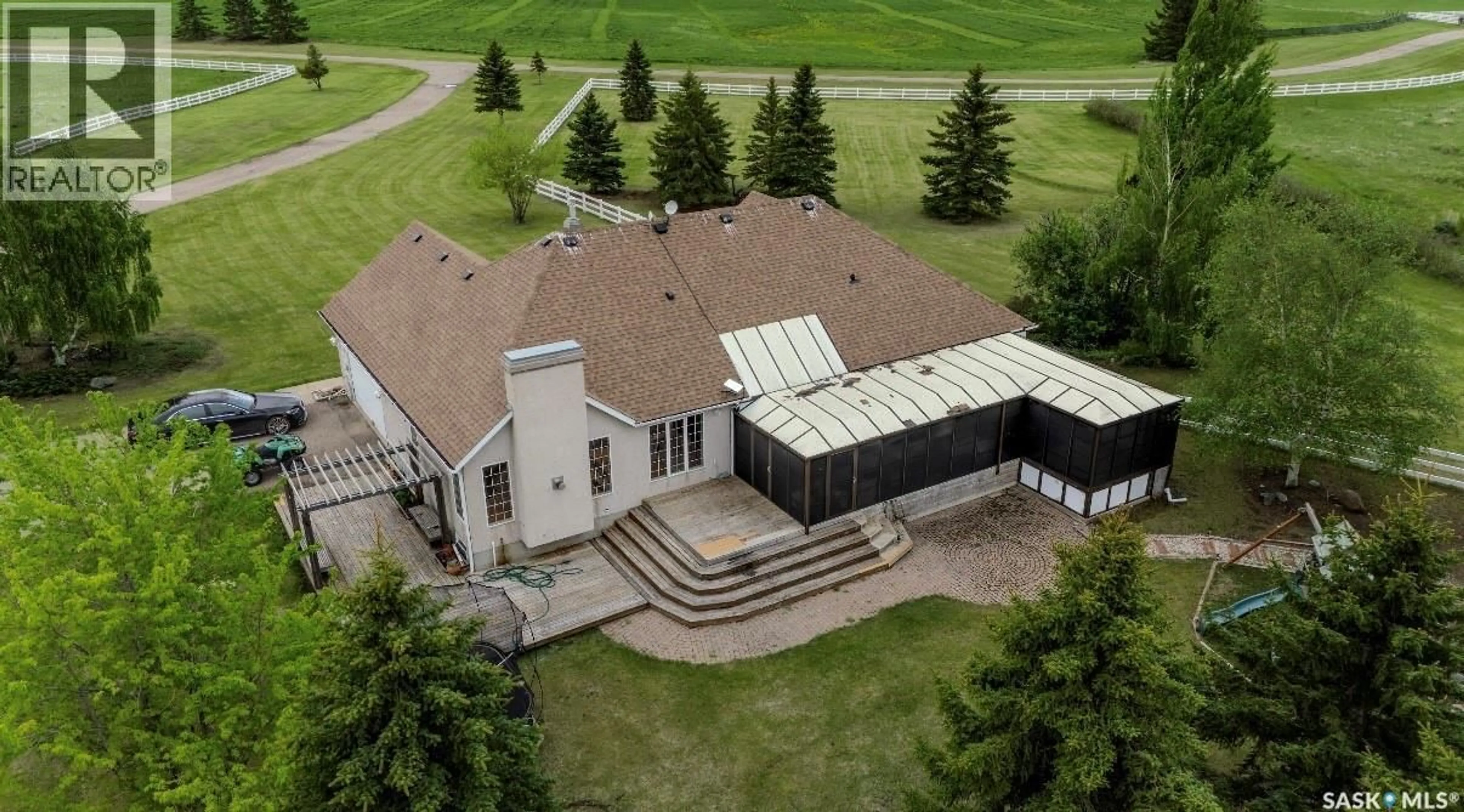 A pic from outside/outdoor area/front of a property/back of a property/a pic from drone, building for MISTY LANE, Orkney Rm No. 244 Saskatchewan S3N4C6