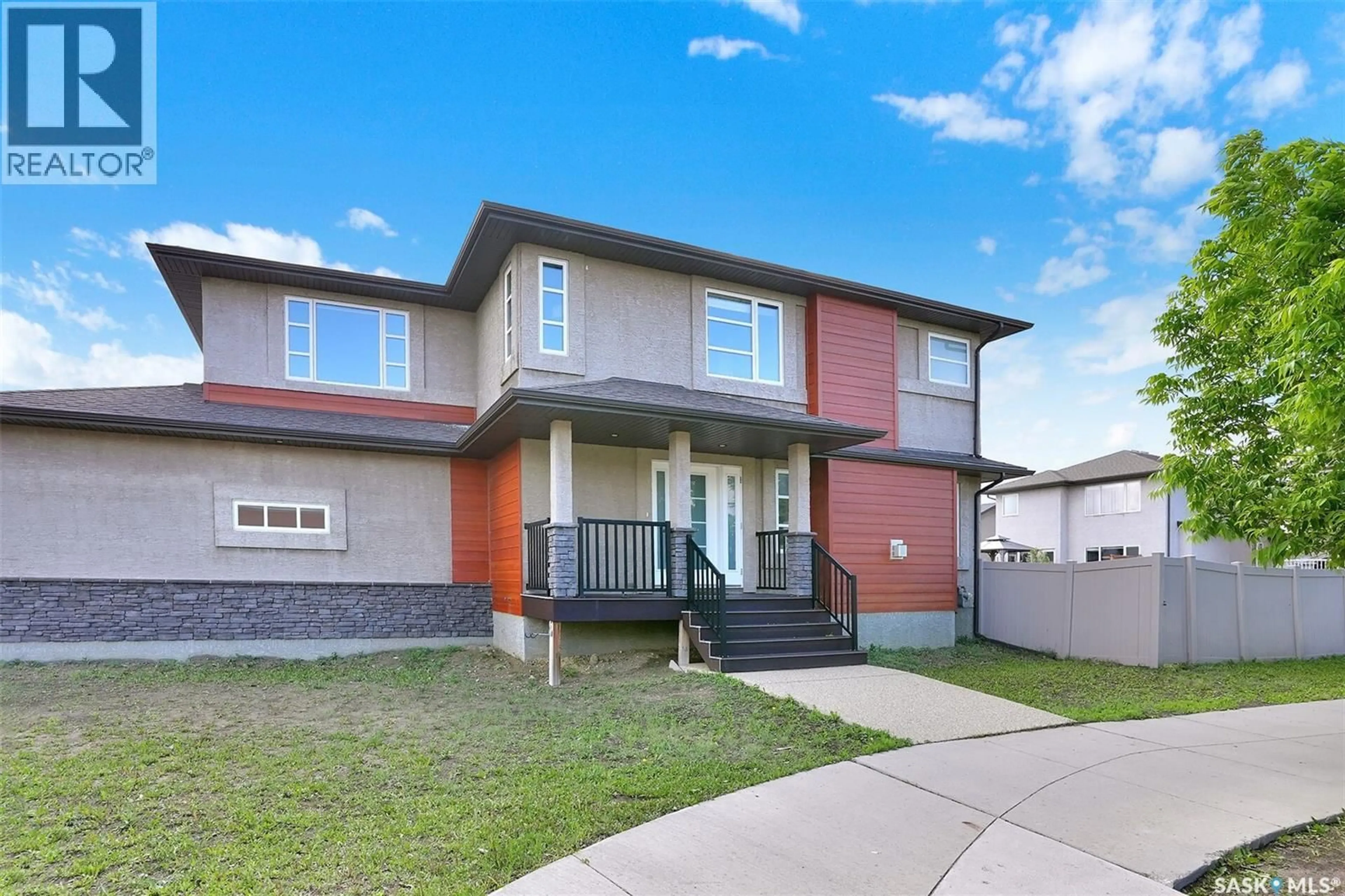 Home with brick exterior material, street for 5460 MCKENNA CRESCENT, Regina Saskatchewan S4W0H3