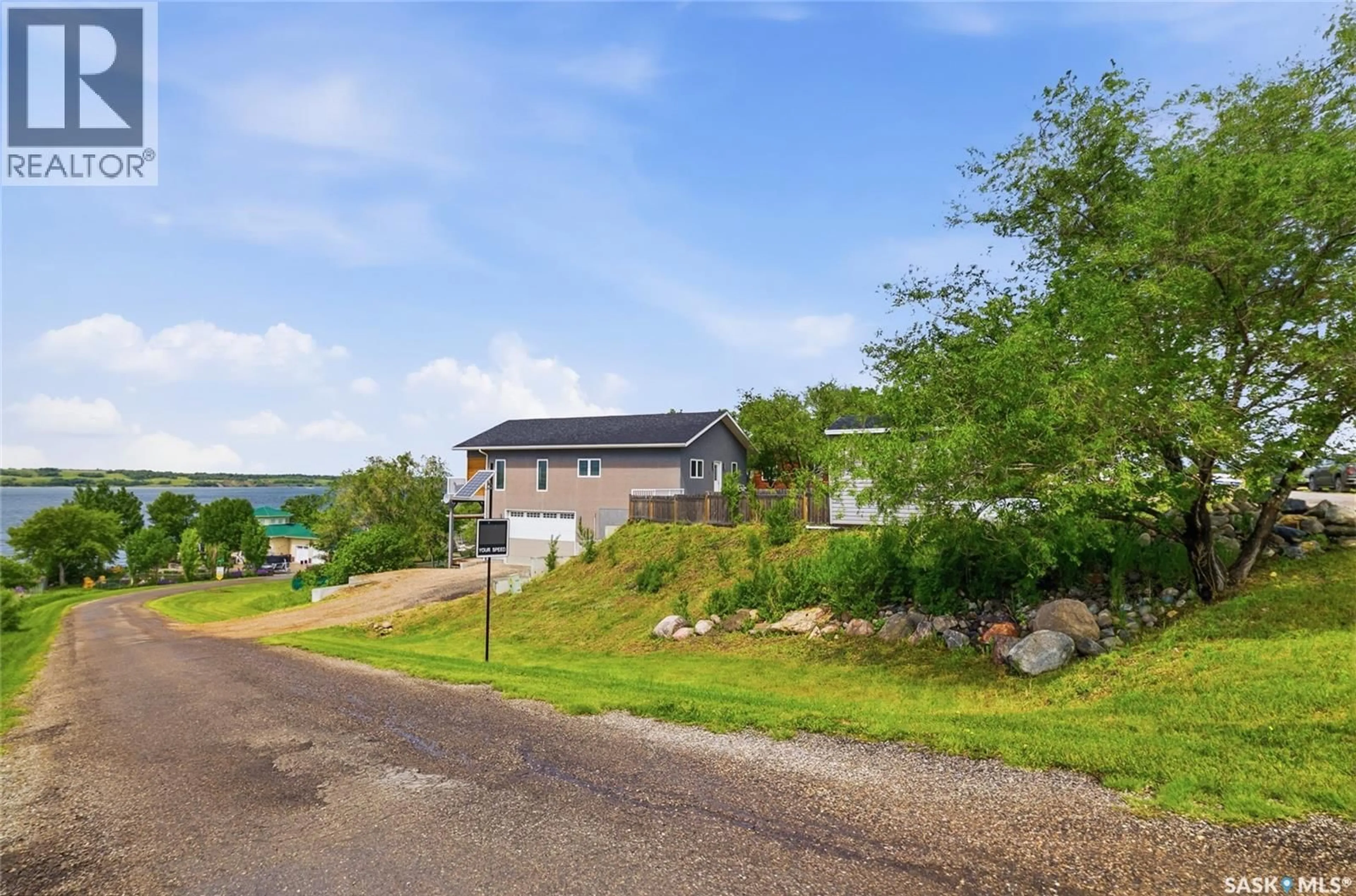 A pic from outside/outdoor area/front of a property/back of a property/a pic from drone, water/lake/river/ocean view for 2 SORENSEN STREET, Mckillop Rm No. 220 Saskatchewan S0G4L0