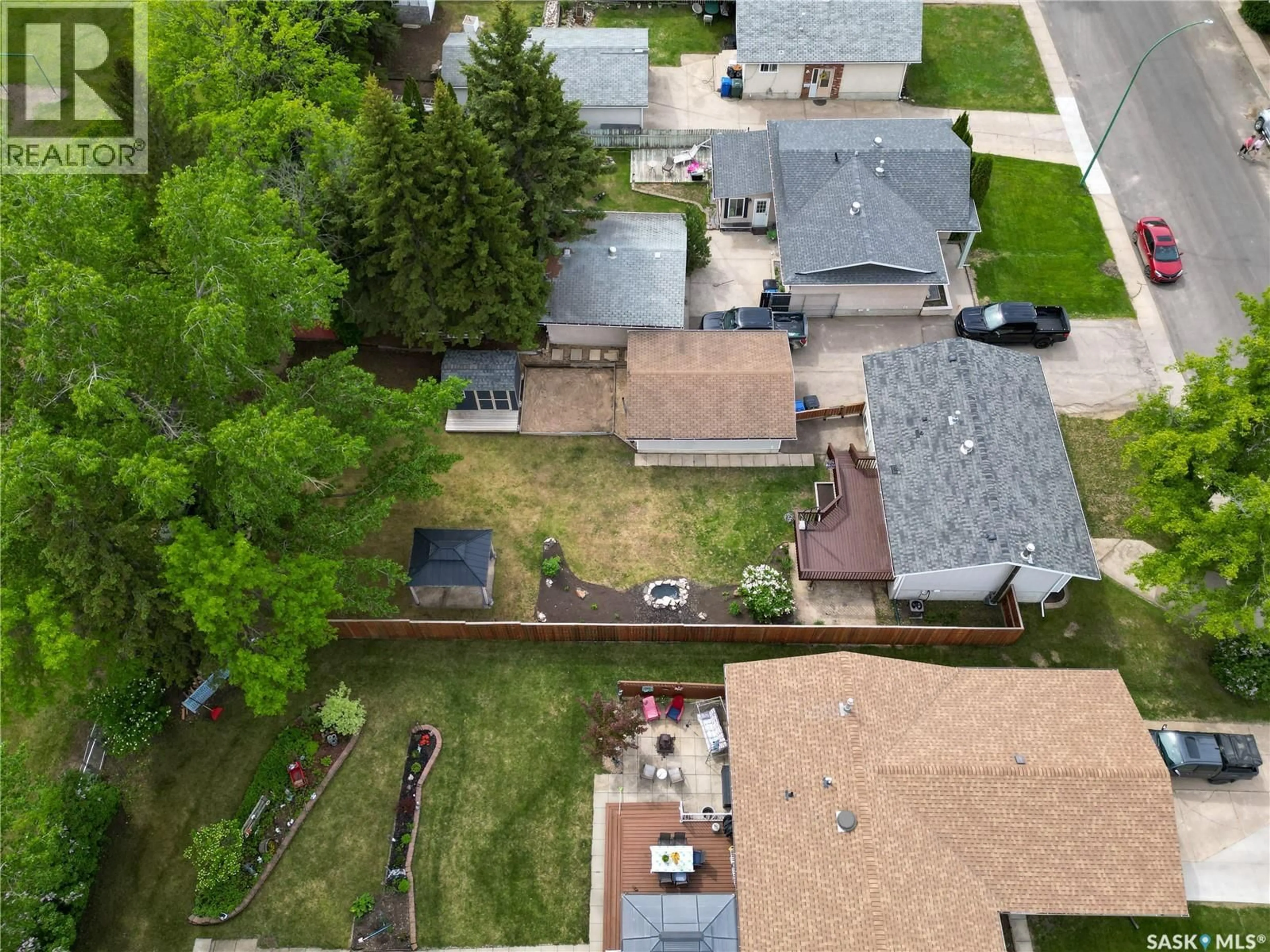 A pic from outside/outdoor area/front of a property/back of a property/a pic from drone, street for 1171 COOK DRIVE, Prince Albert Saskatchewan S6V2R7