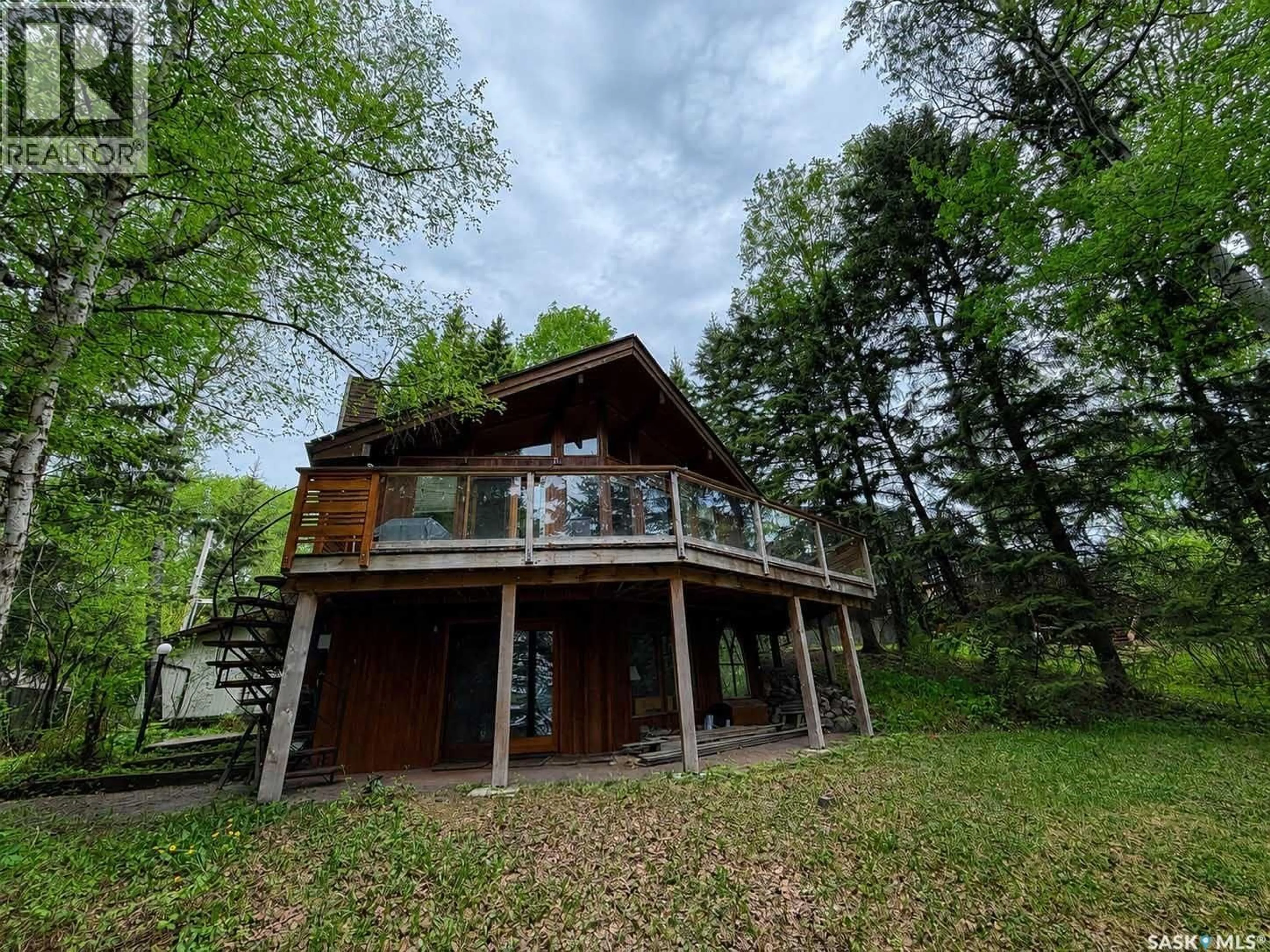 A pic from outside/outdoor area/front of a property/back of a property/a pic from drone, water/lake/river/ocean view for 333 AMBROSE AVENUE, Lakeland Rm No. 521 Saskatchewan S0J0N0