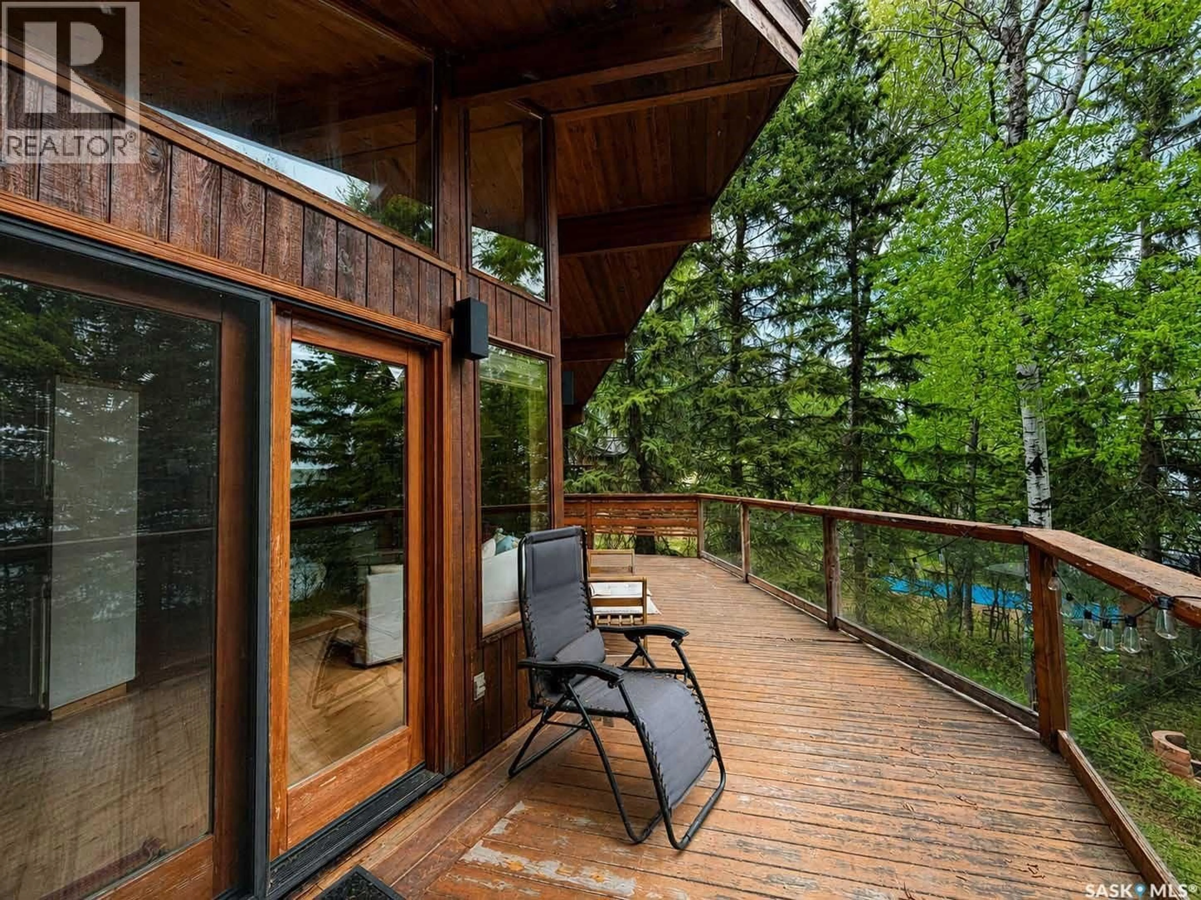 Patio, forest/trees view for 333 AMBROSE AVENUE, Lakeland Rm No. 521 Saskatchewan S0J0N0