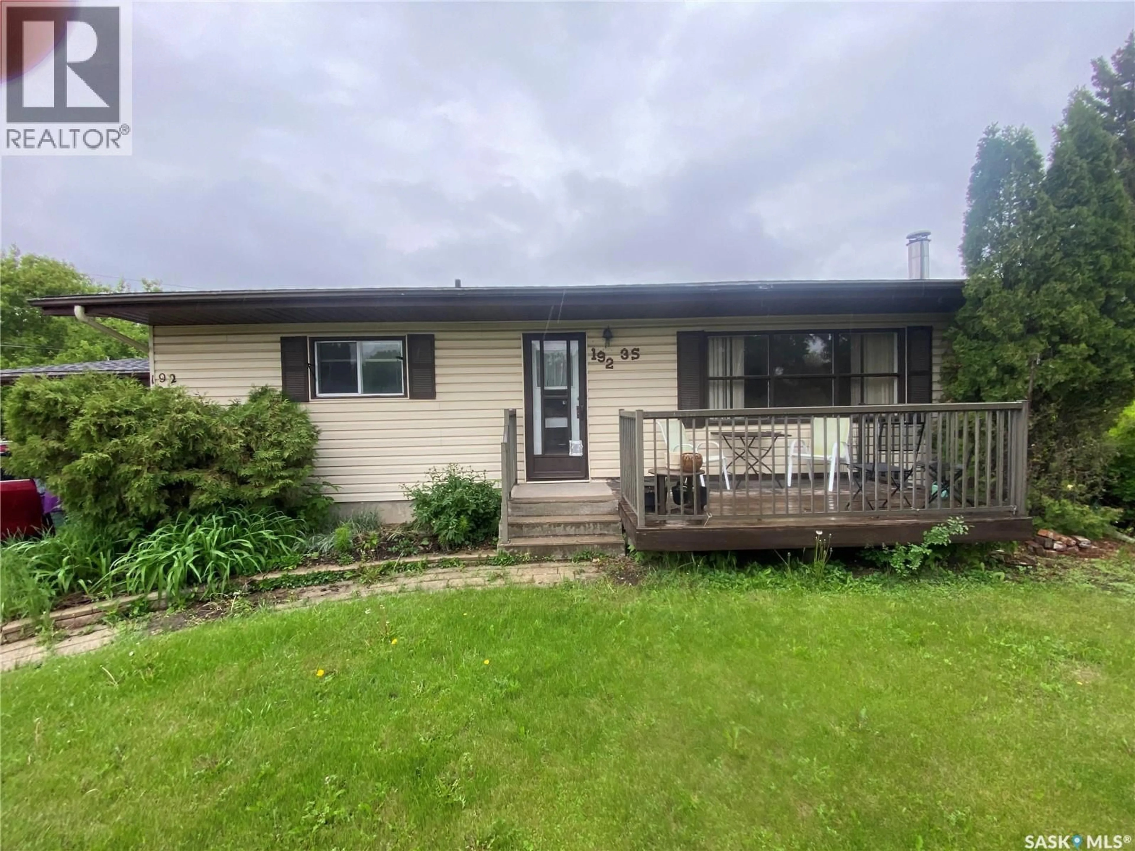 A pic from outside/outdoor area/front of a property/back of a property/a pic from drone, unknown for S - 192 THIRD AVENUE, Yorkton Saskatchewan S3N1E7